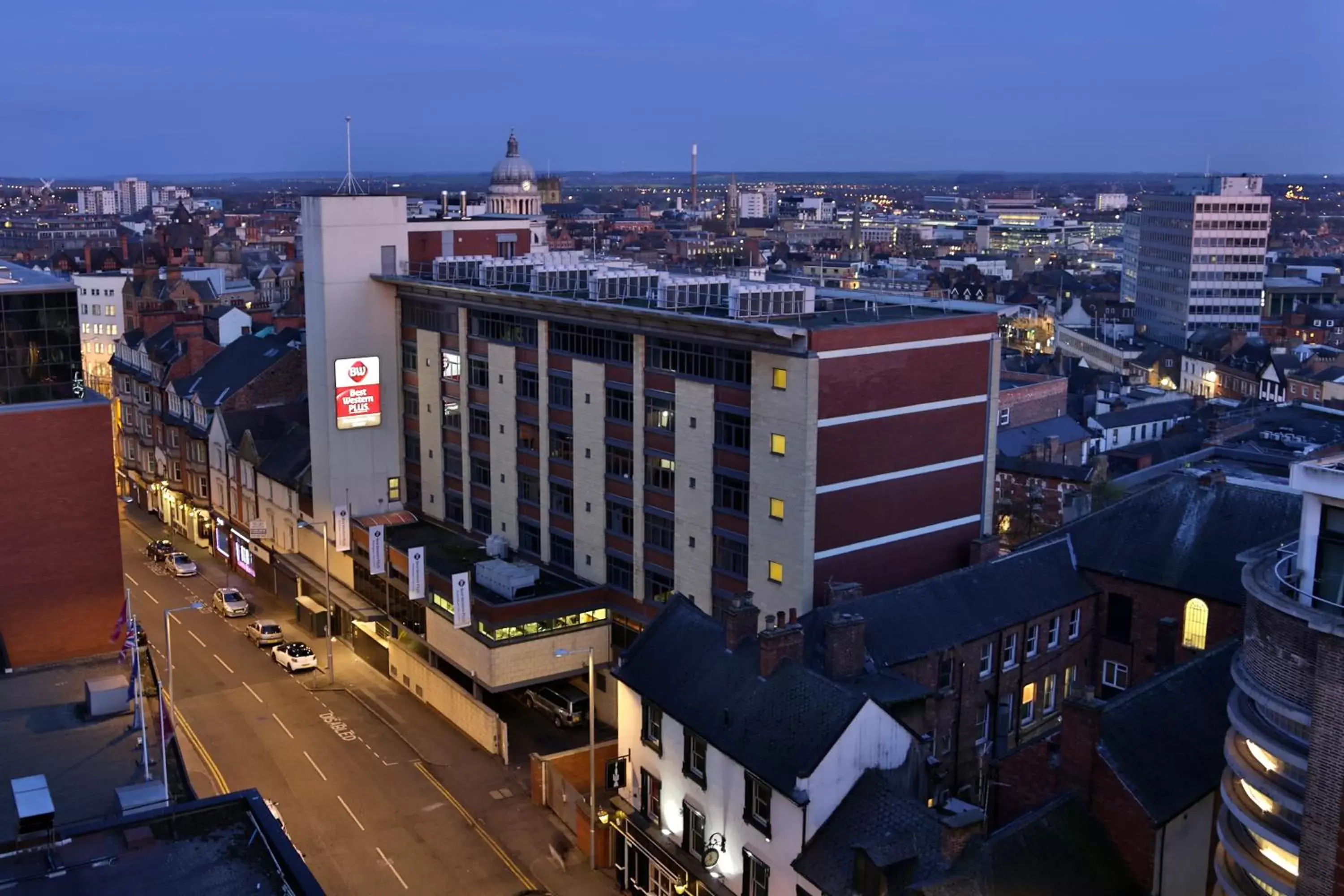 Bird's eye view, Bird's-eye View in Best Western Plus Nottingham City Centre