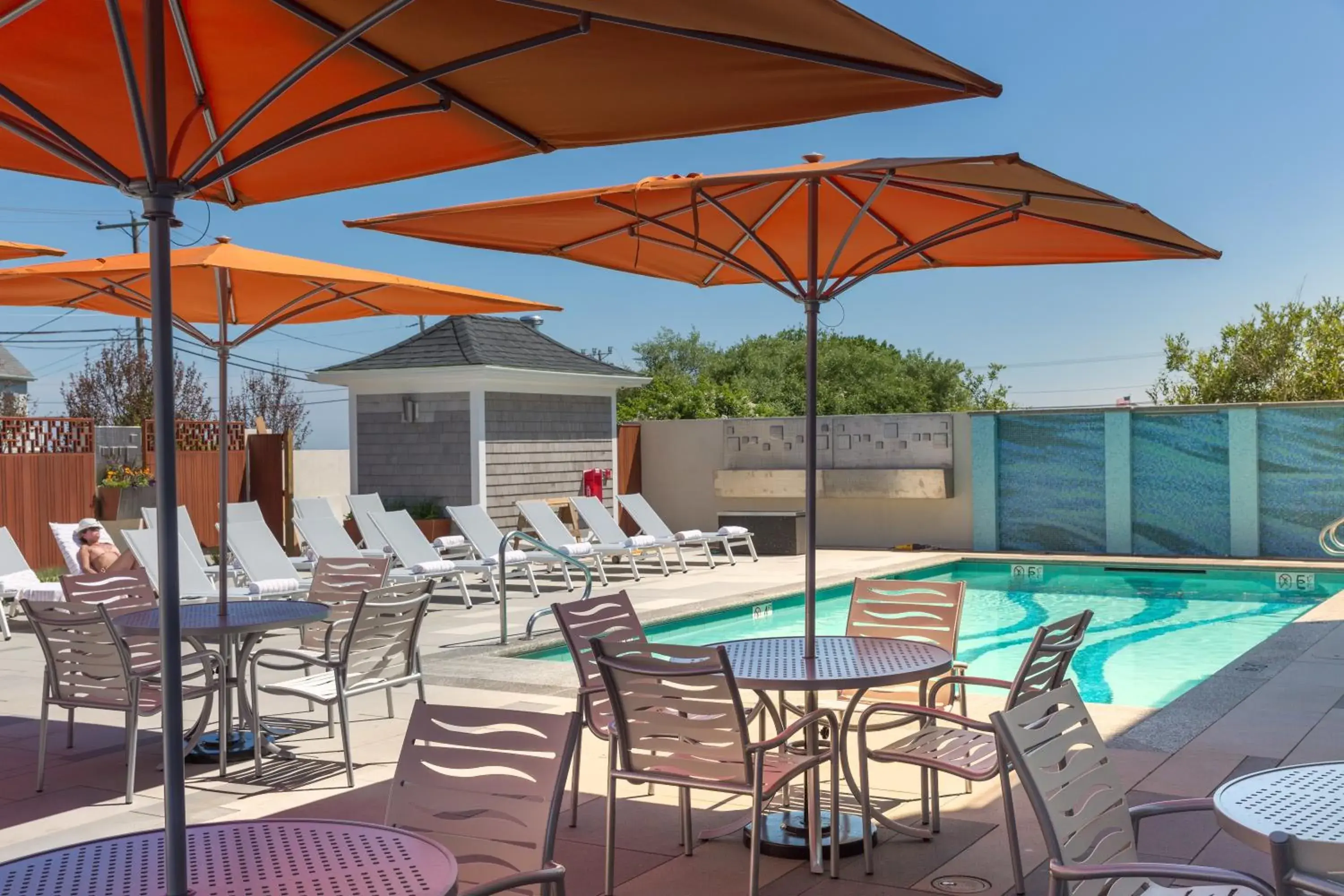 Swimming pool in The Break Hotel Swimming pool in The Break Hotel