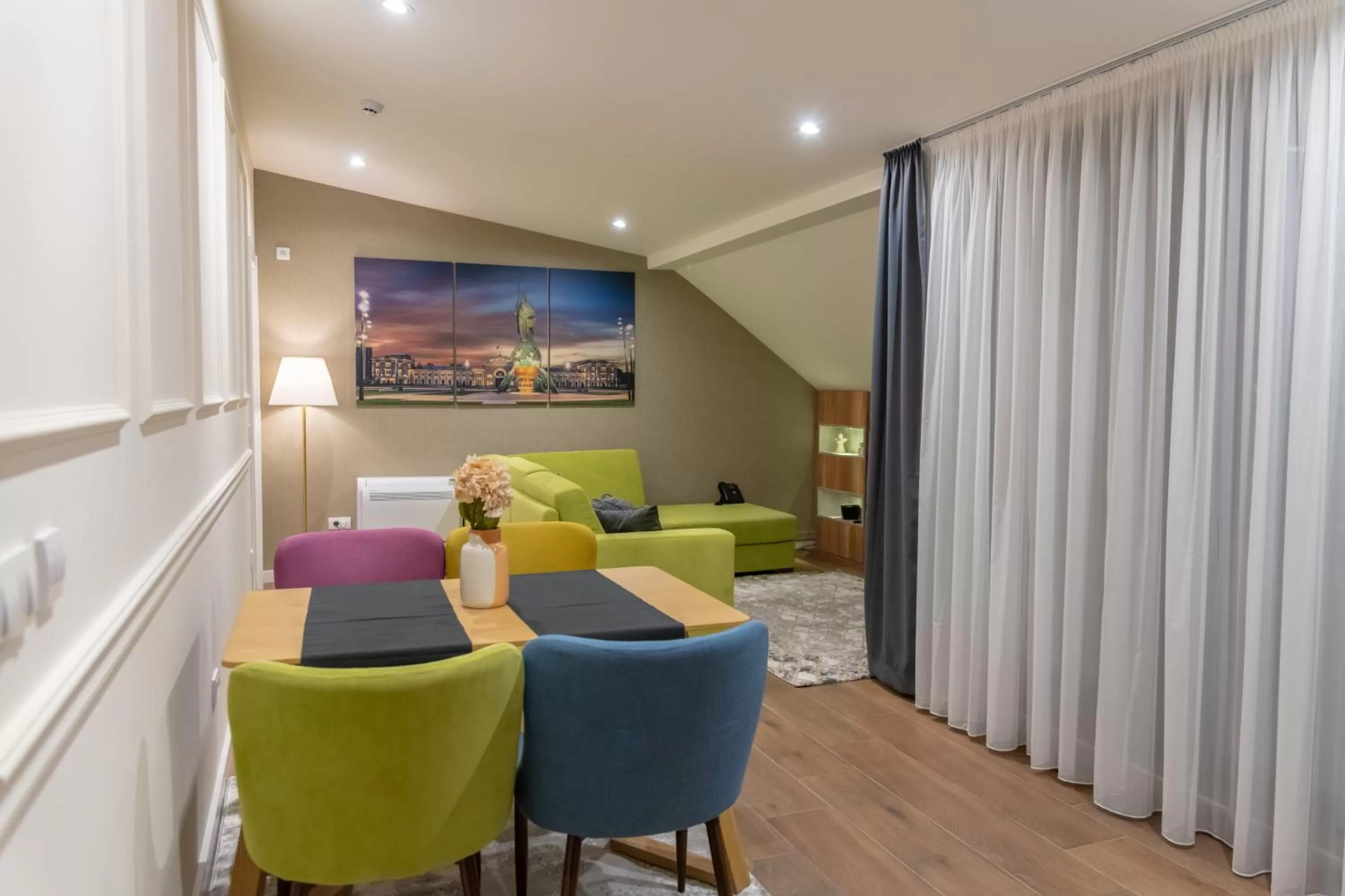 Living room in Apart Hotel Maksimum