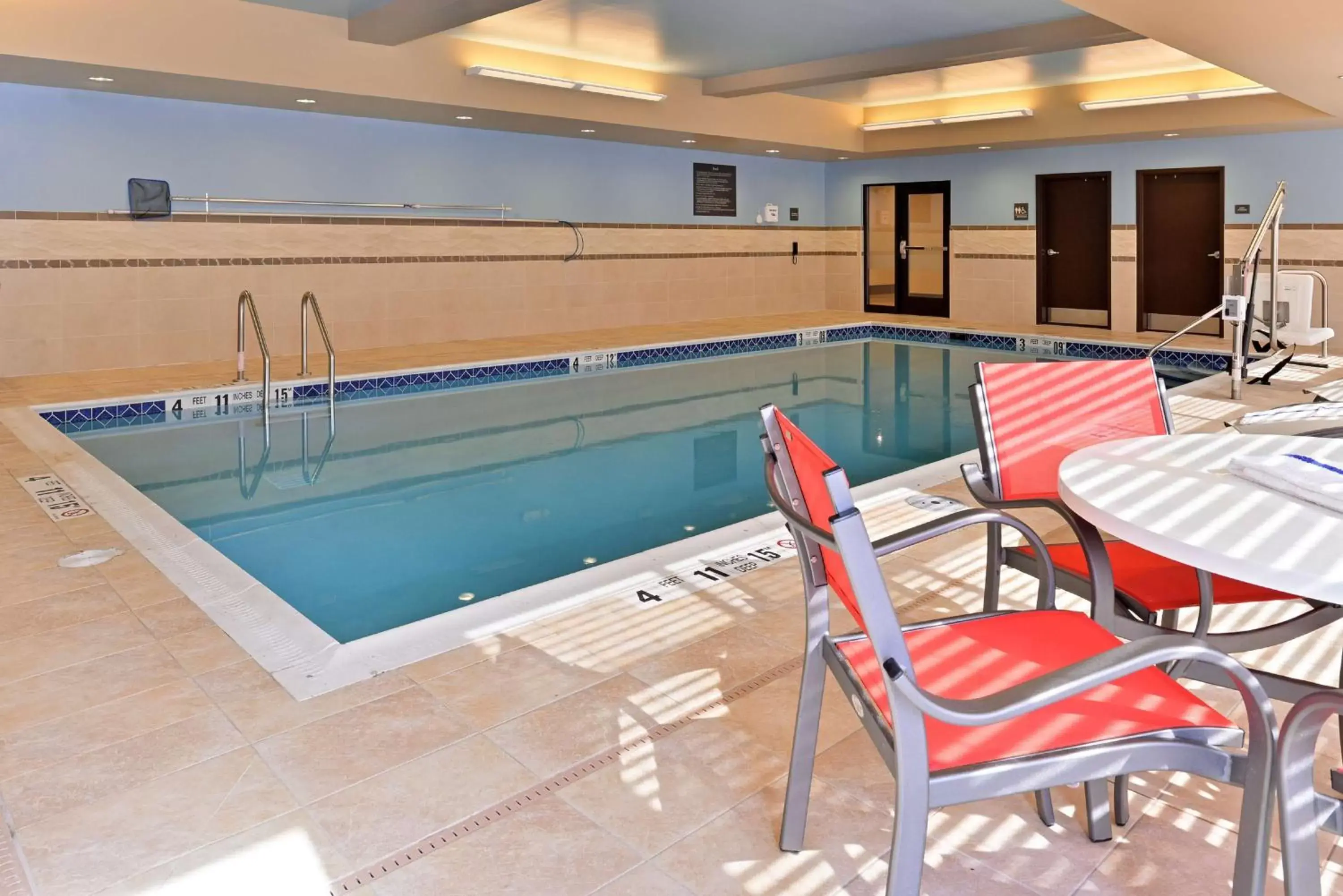 Pool view, Swimming Pool in Hampton Inn Rome