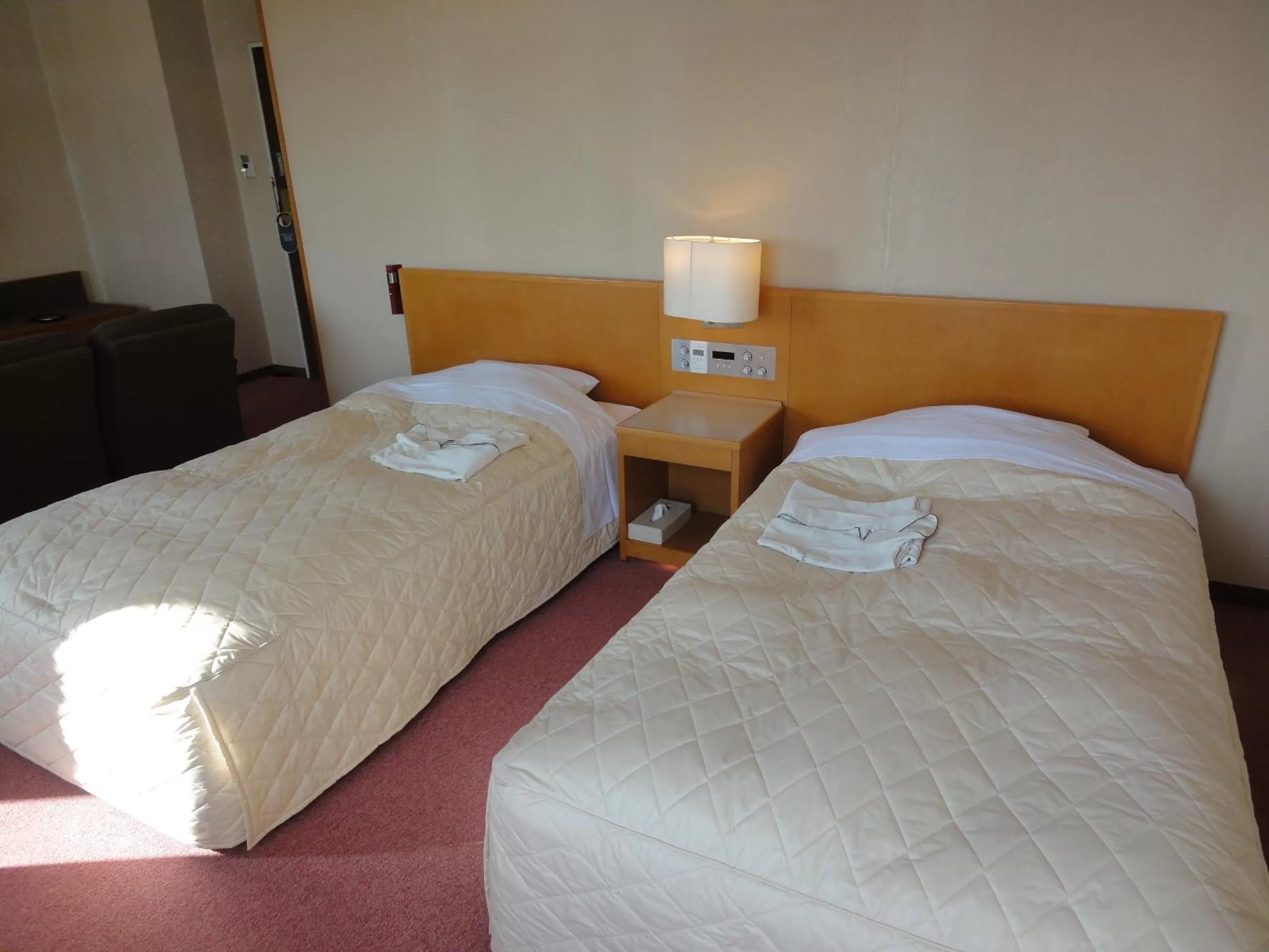 Photo of the whole room, Bed in Hiroshima International Youth House JMS Aster Plaza