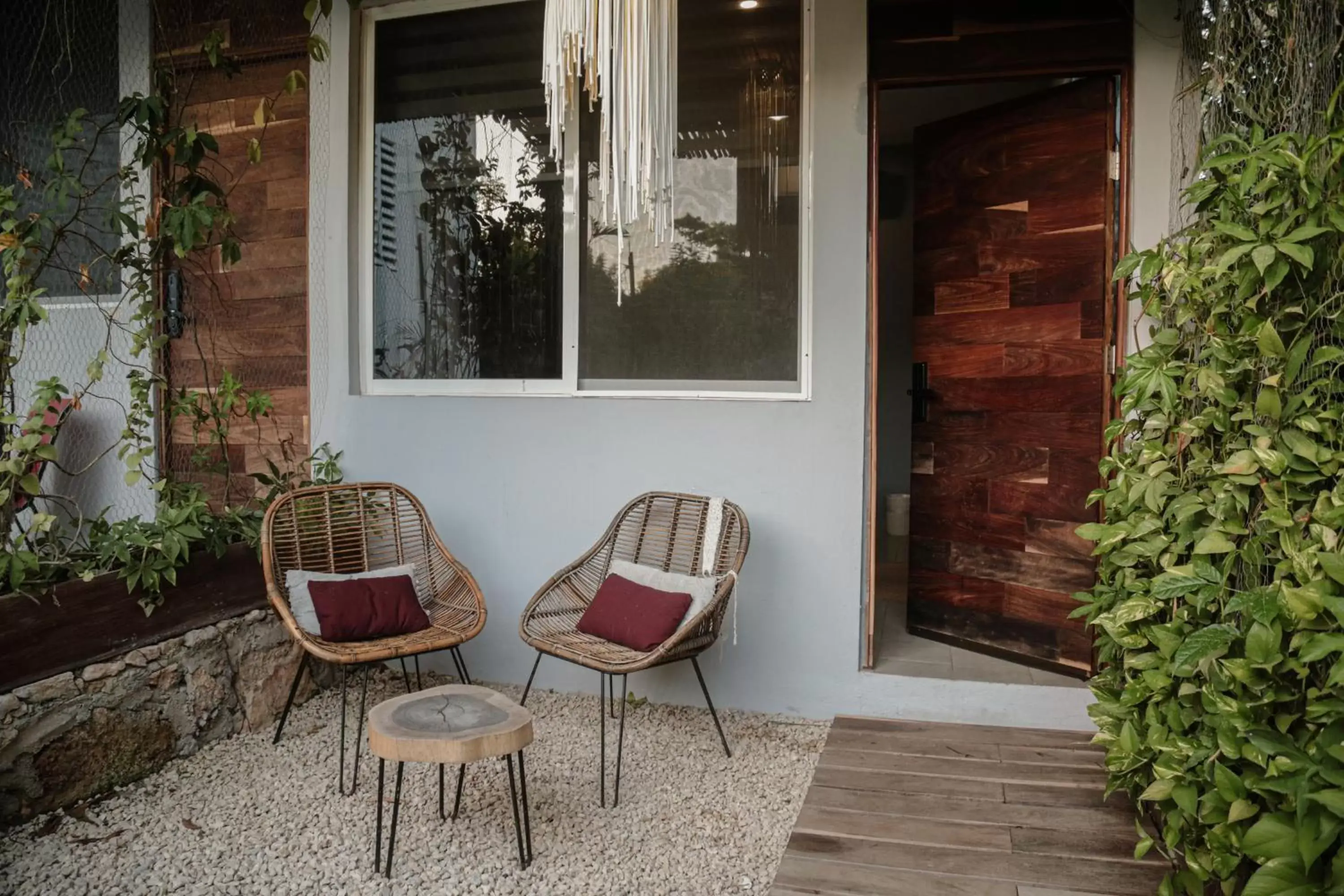 Patio in Hotel Makaabá Eco-Boutique