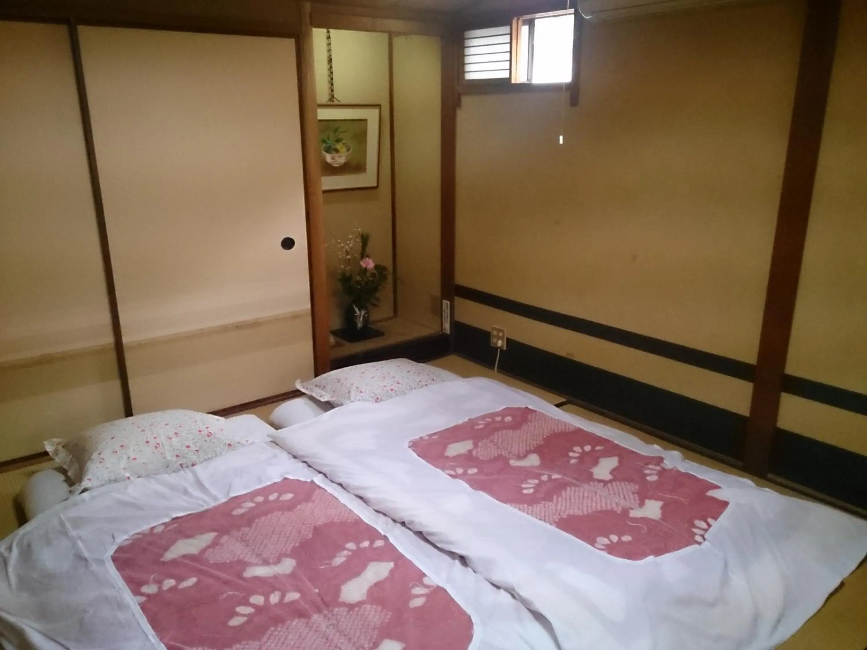 Bed in Ryokan Nakajimaya