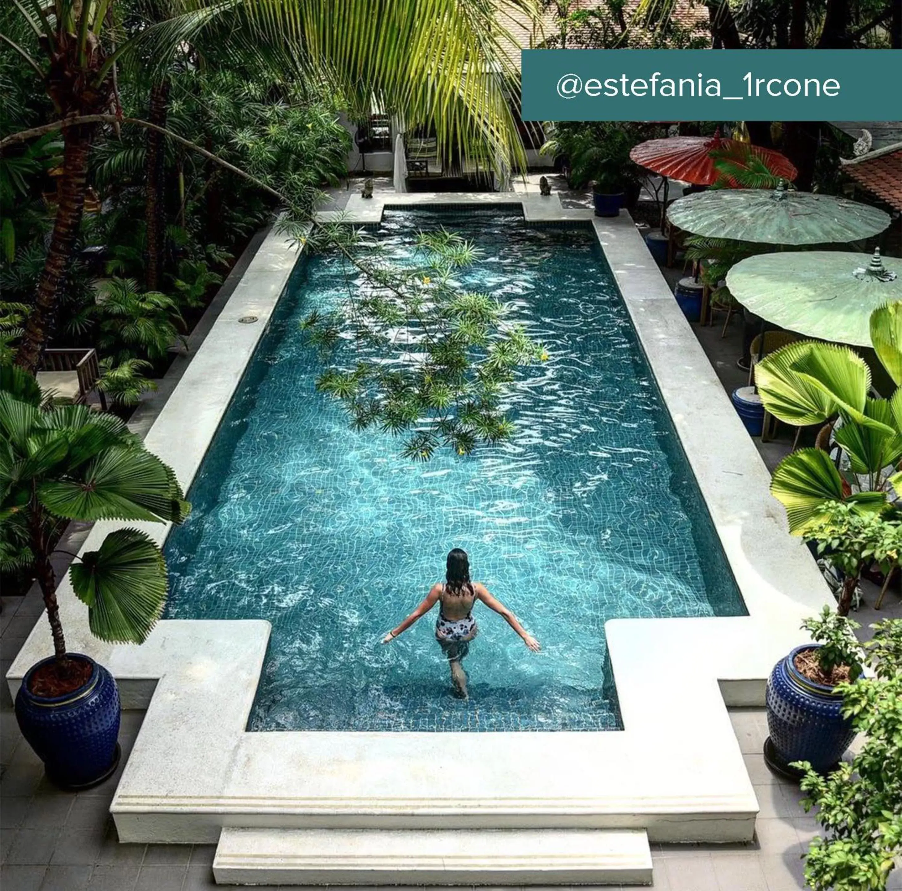 Pool view in PAVILION