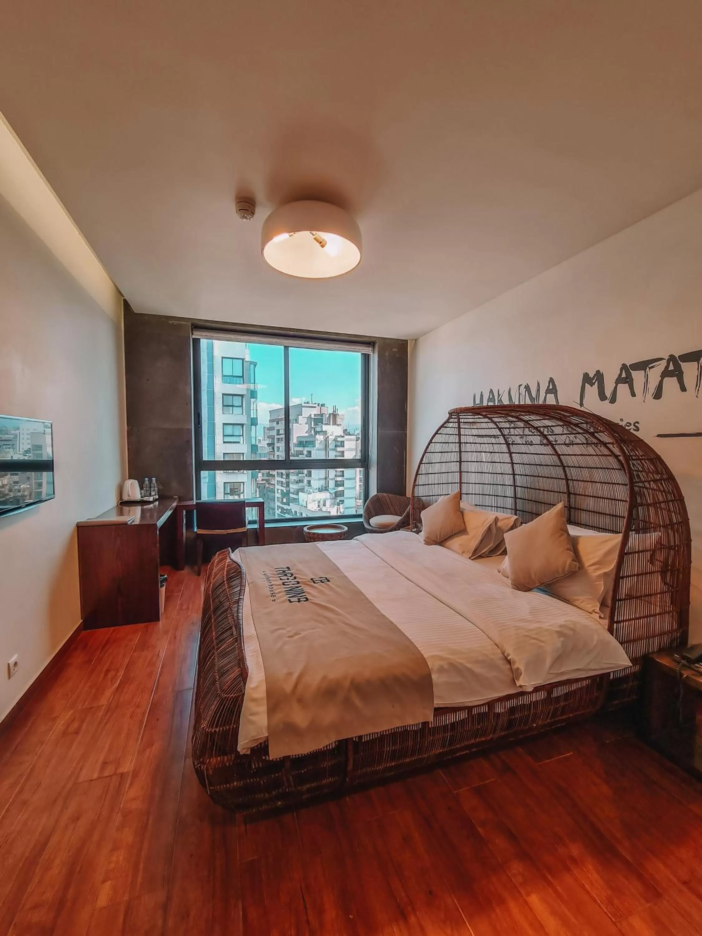 Bed in Three O Nine Hotel