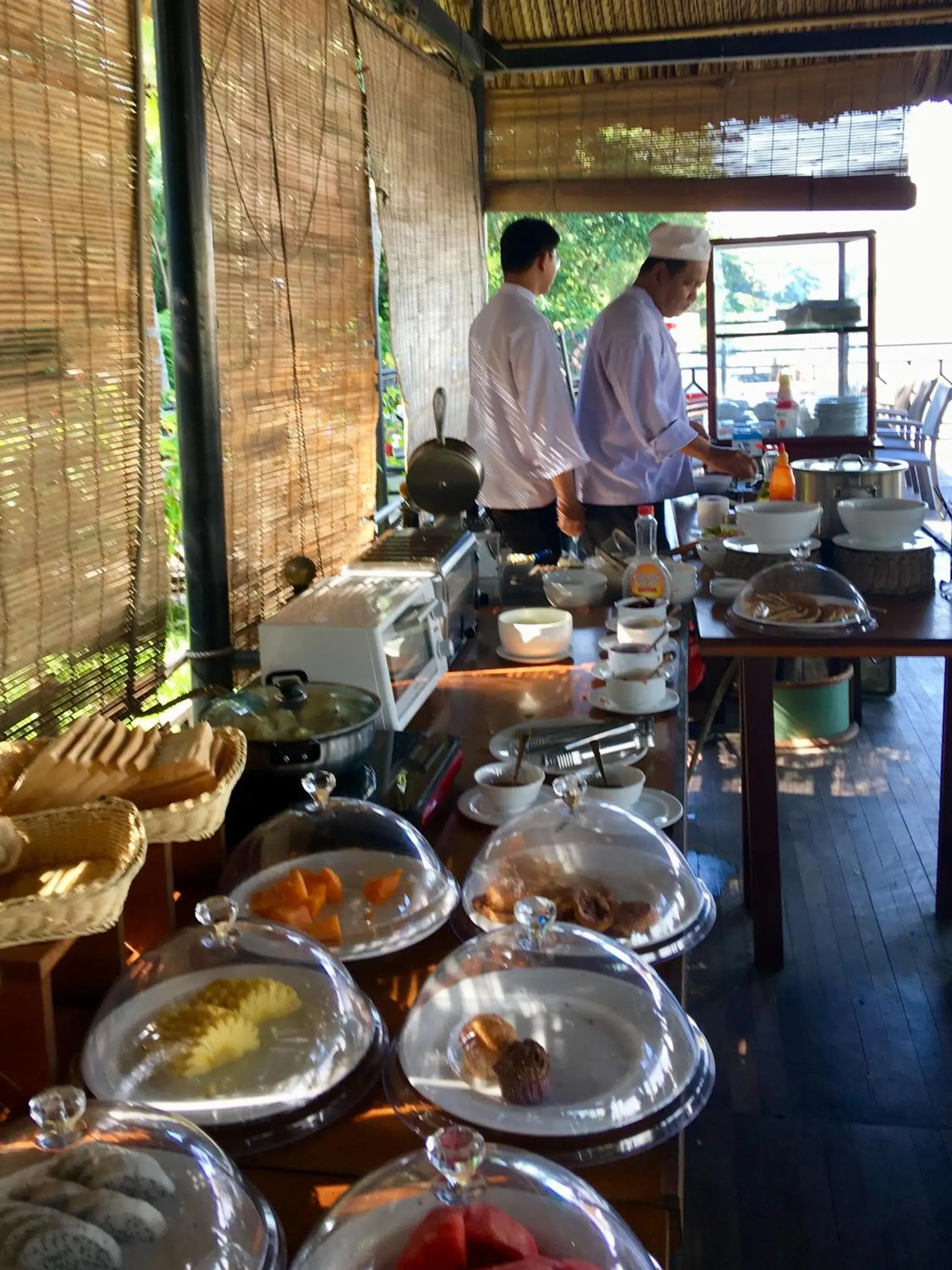 Continental breakfast in Saigon Domaine Luxury Residences