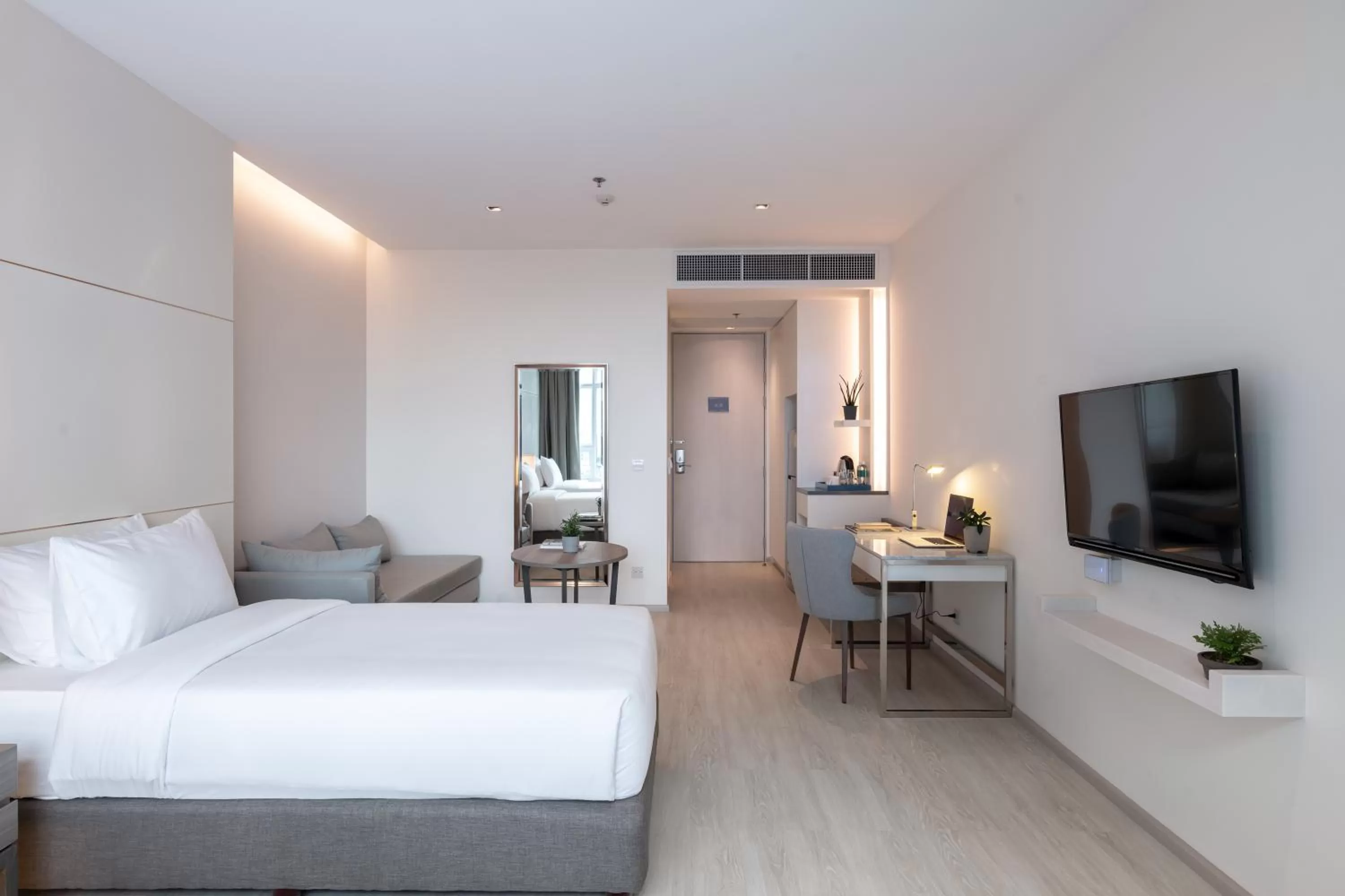 Bed in Jasmine 59 Hotel