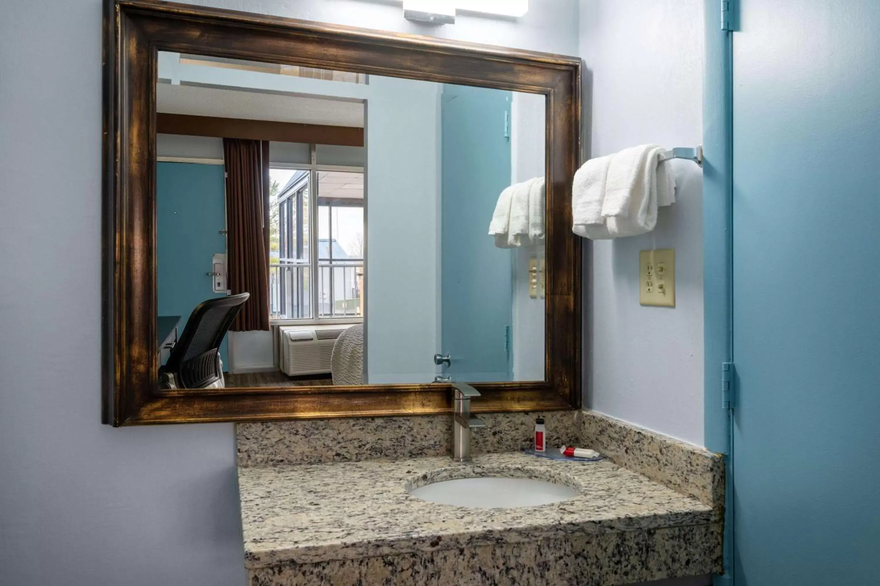 Bathroom in Days Inn by Wyndham Perrysburg Toledo