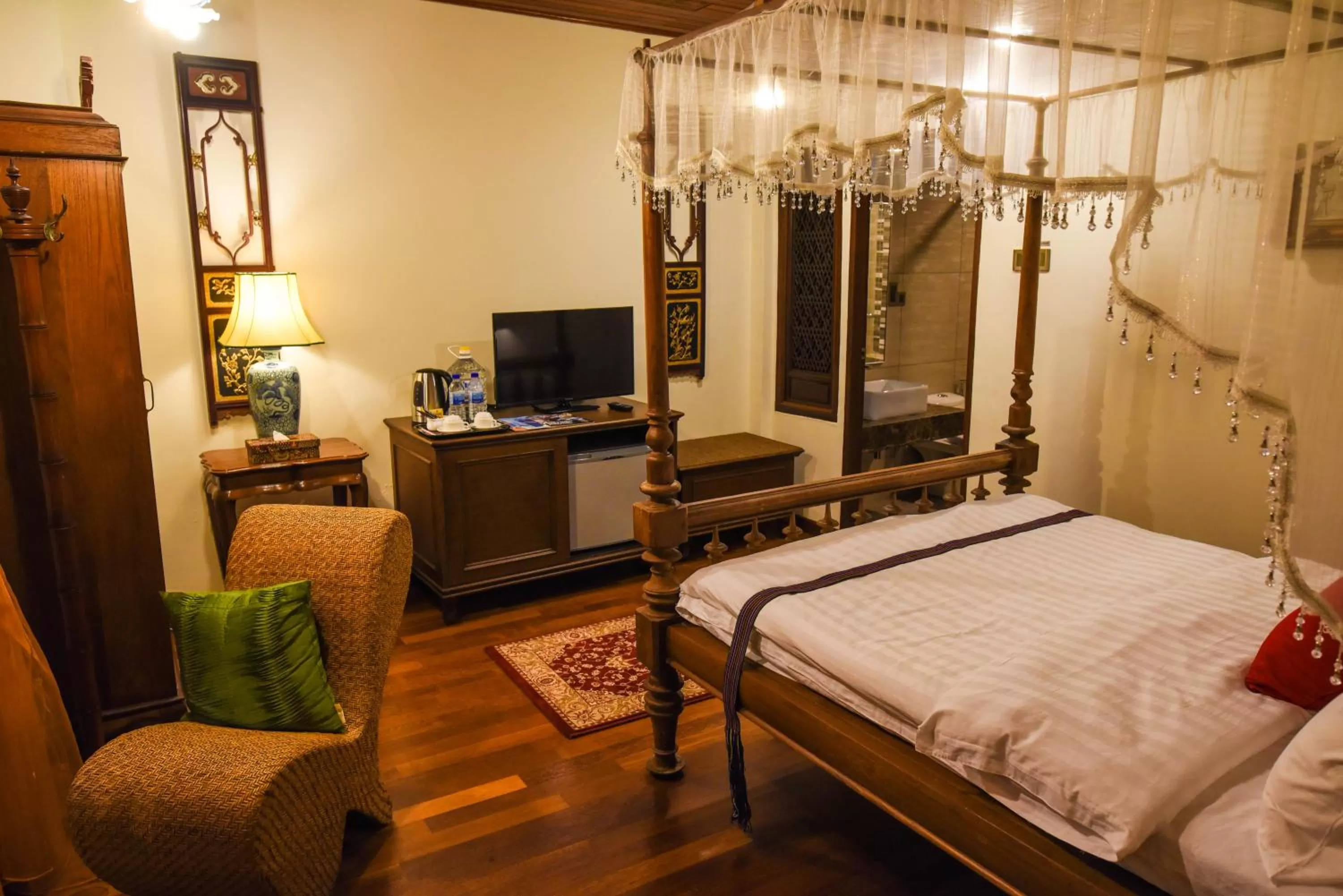 Bed in 5 Heeren Museum Residence