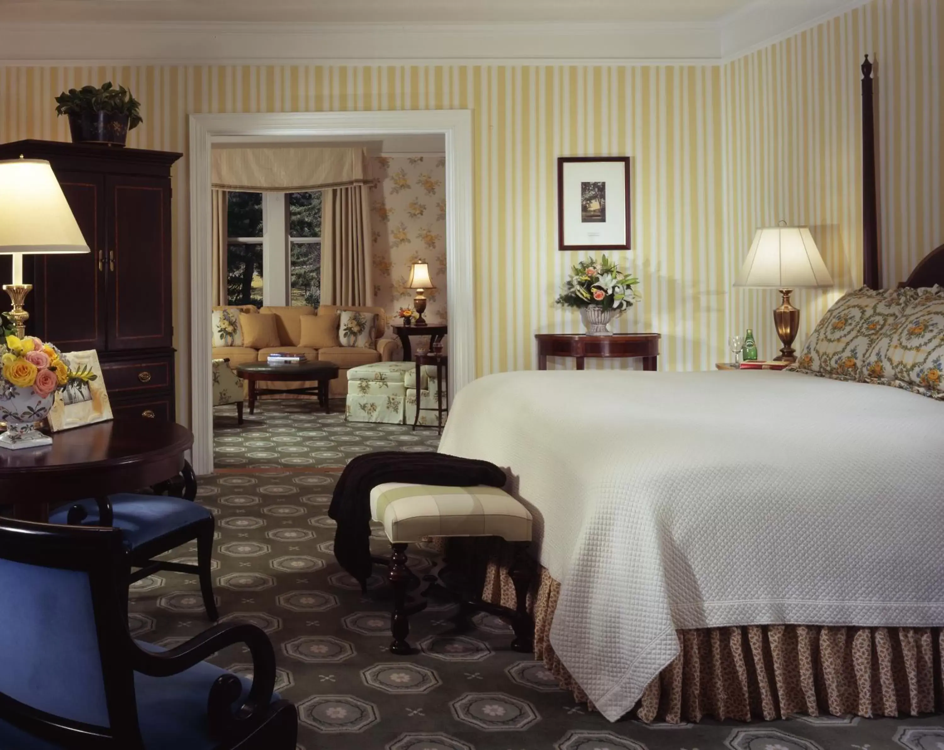 Bedroom in The Omni Homestead Resort