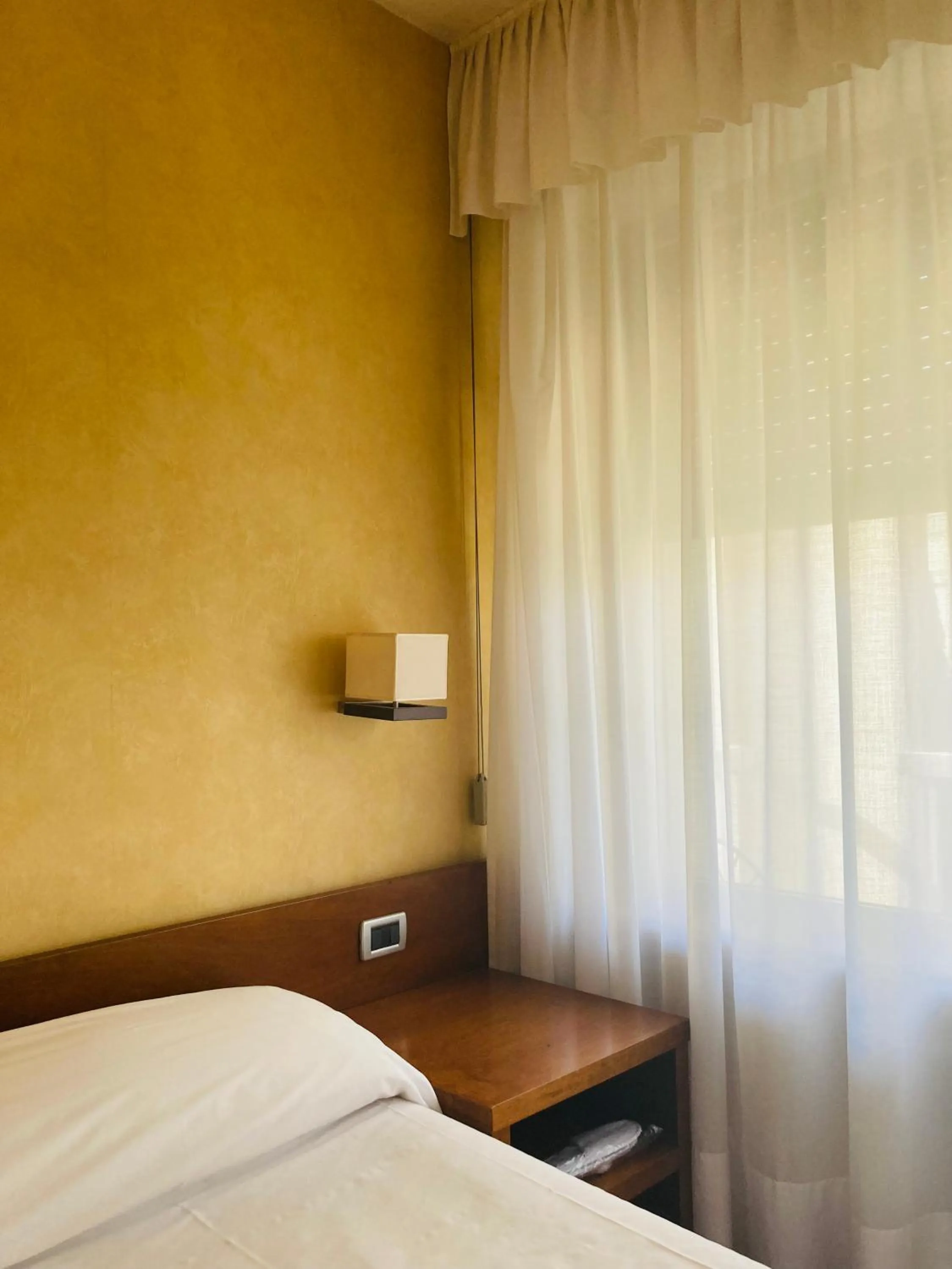 Bed in Hotel Ghironi