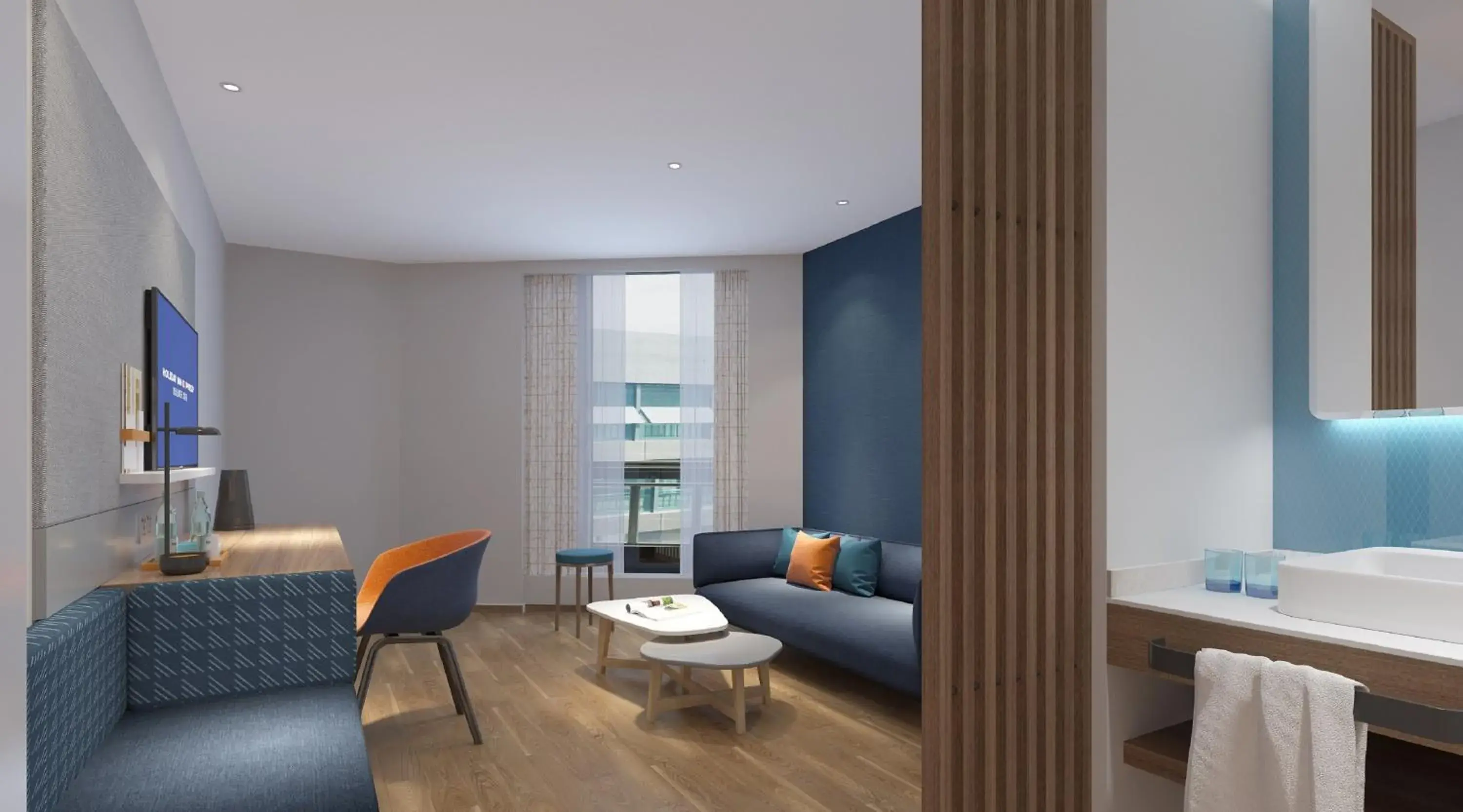 Photo of the whole room in Holiday Inn Express Hangzhou Jiuzhou by IHG Photo of the whole room in Holiday Inn Express Hangzhou Jiuzhou by IHG