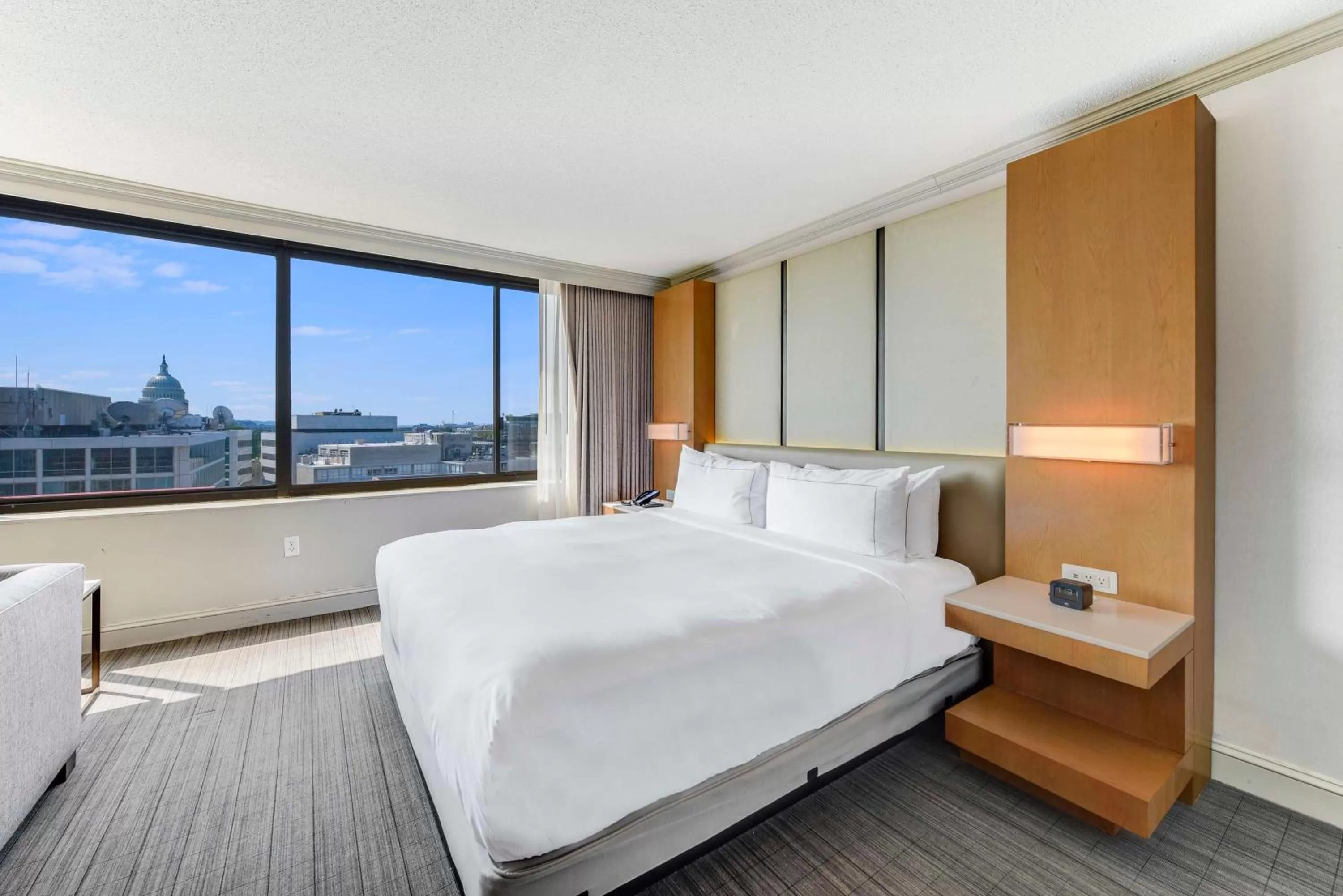 Bed in Hilton Washington DC Capitol Hill