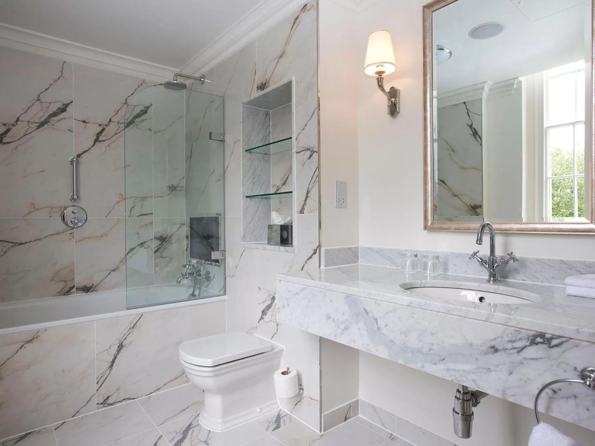 Bathroom in Bailbrook House Hotel, Bath