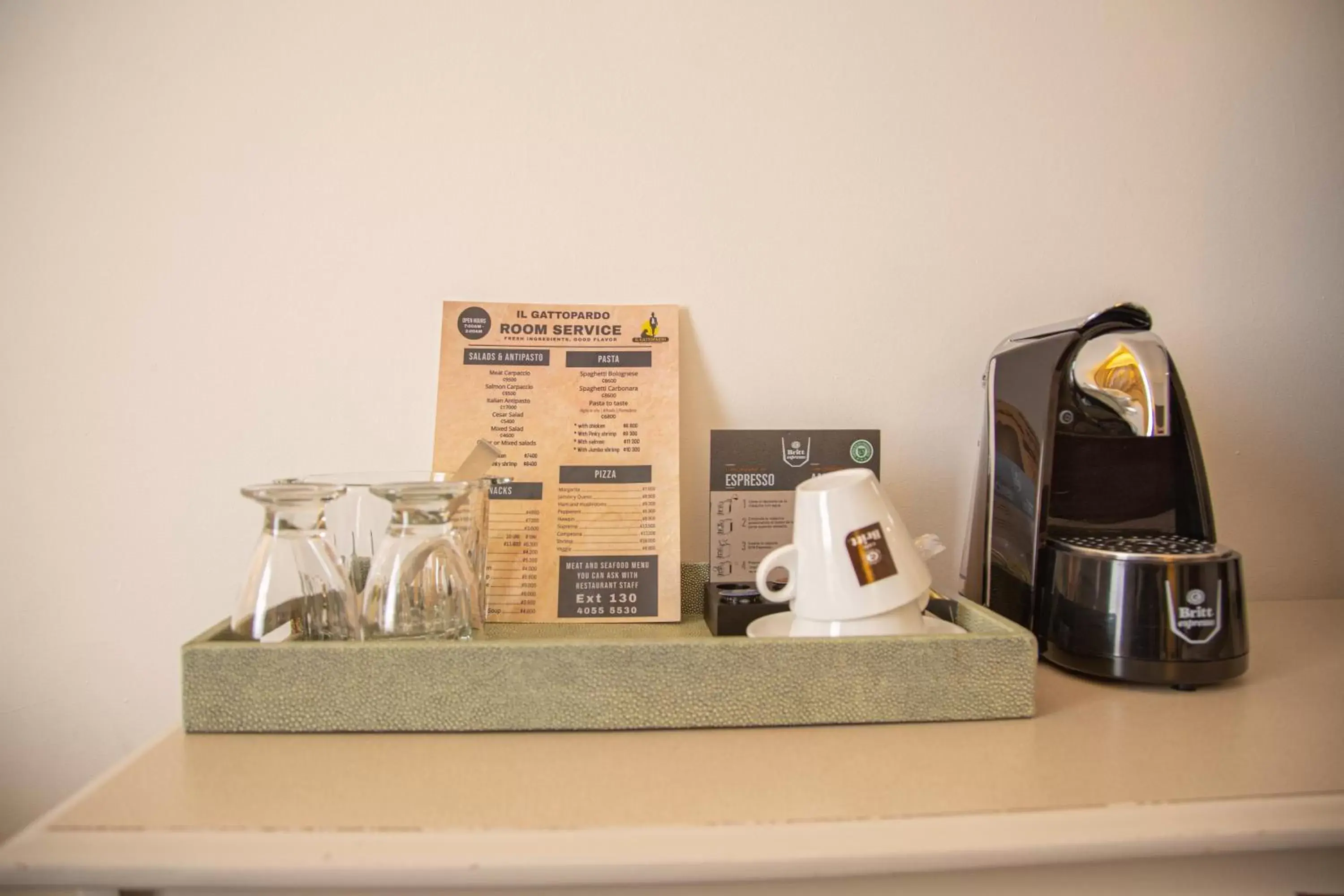 Coffee/tea facilities in Taormina Hotel and Casino-Adults Only