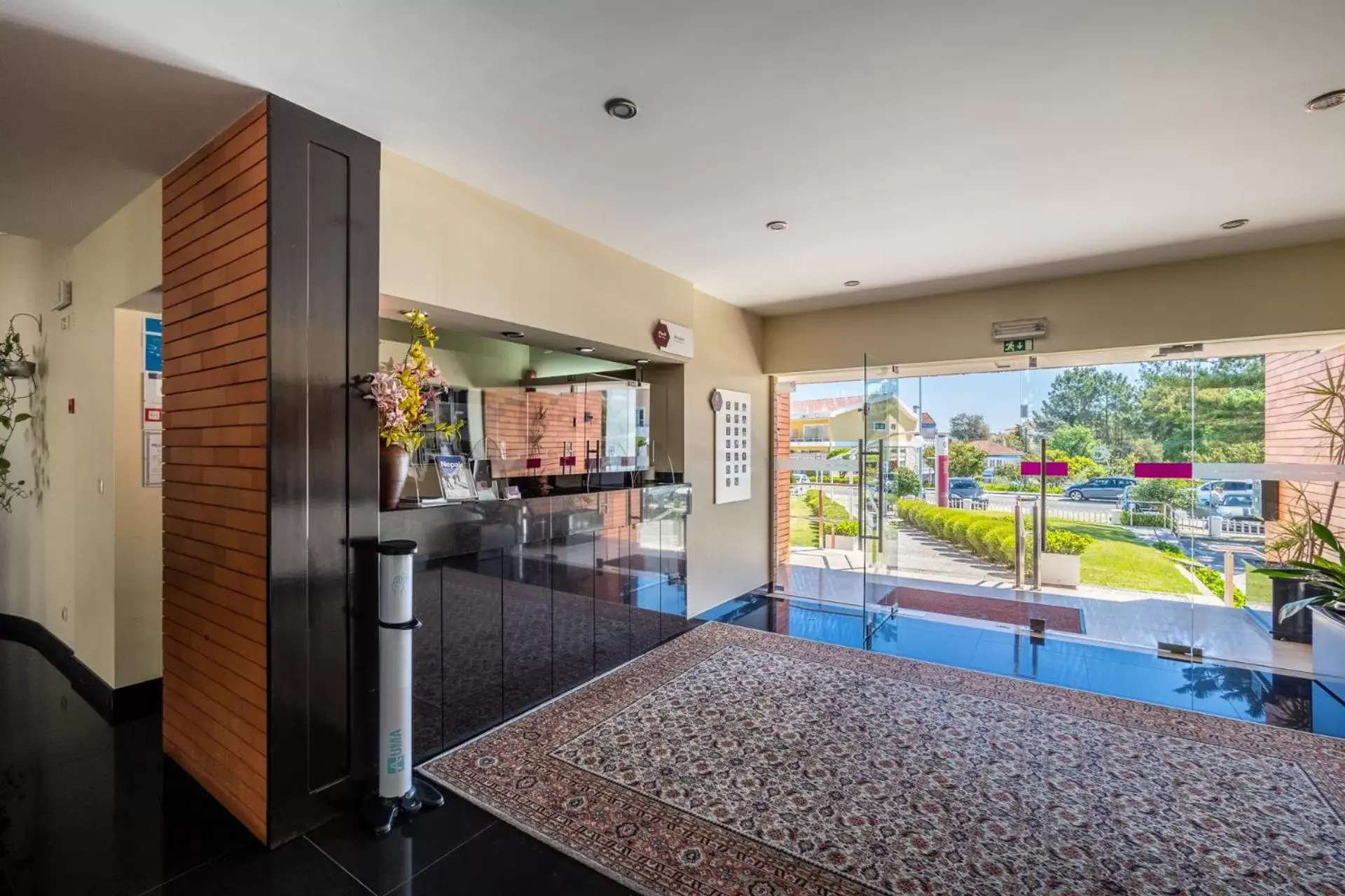 Lobby or reception in Hotel Colmeia Lobby or reception in Hotel Colmeia