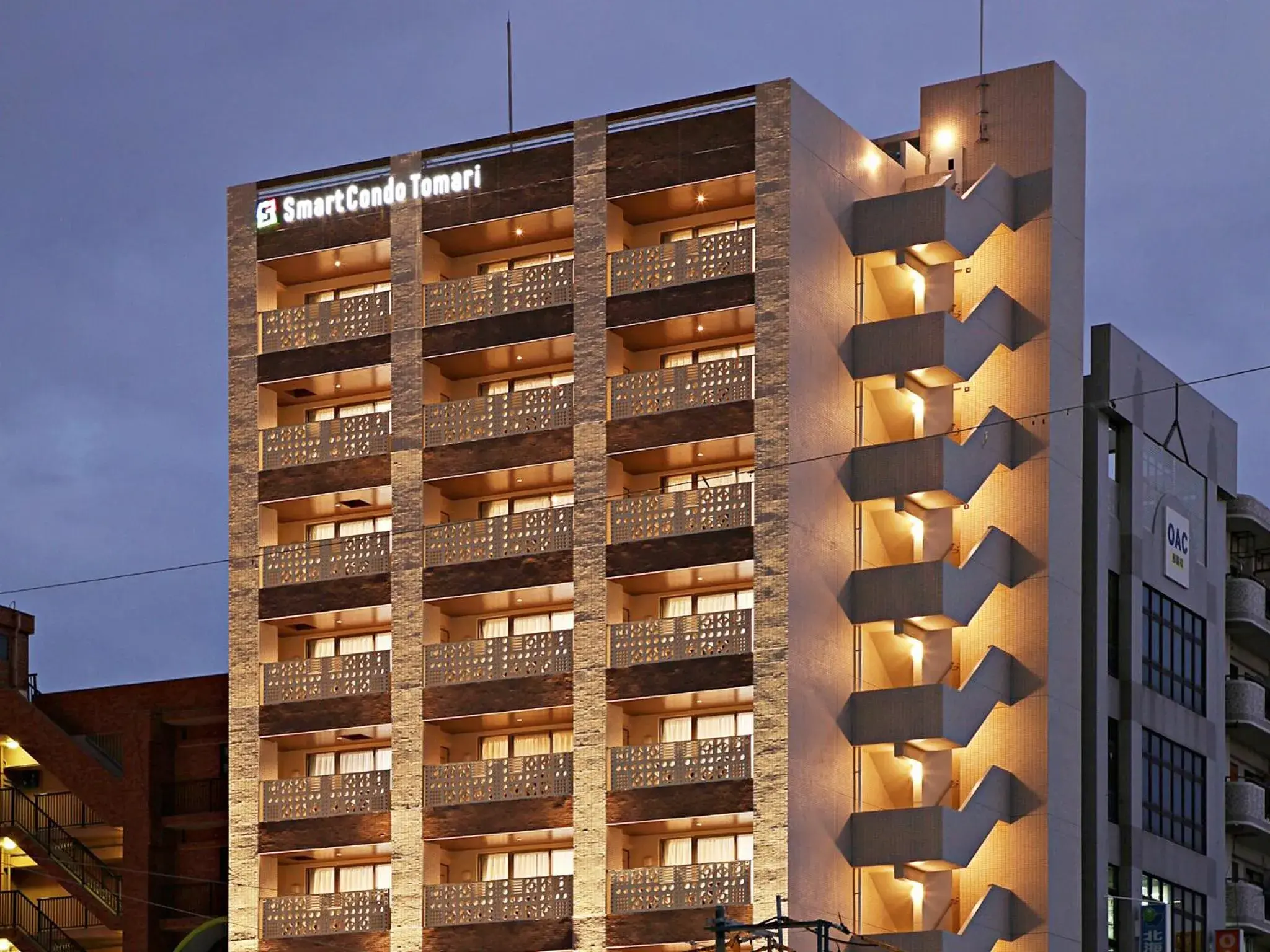 Facade/entrance in Smart Condo Tomari Facade/entrance in Smart Condo Tomari