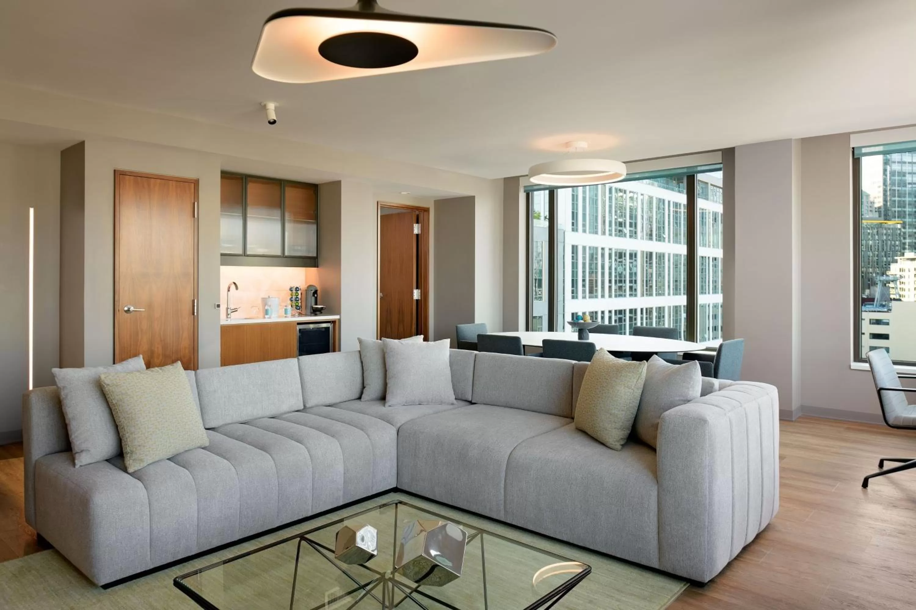 Living room in Astra Hotel, Seattle, a Tribute Portfolio Hotel