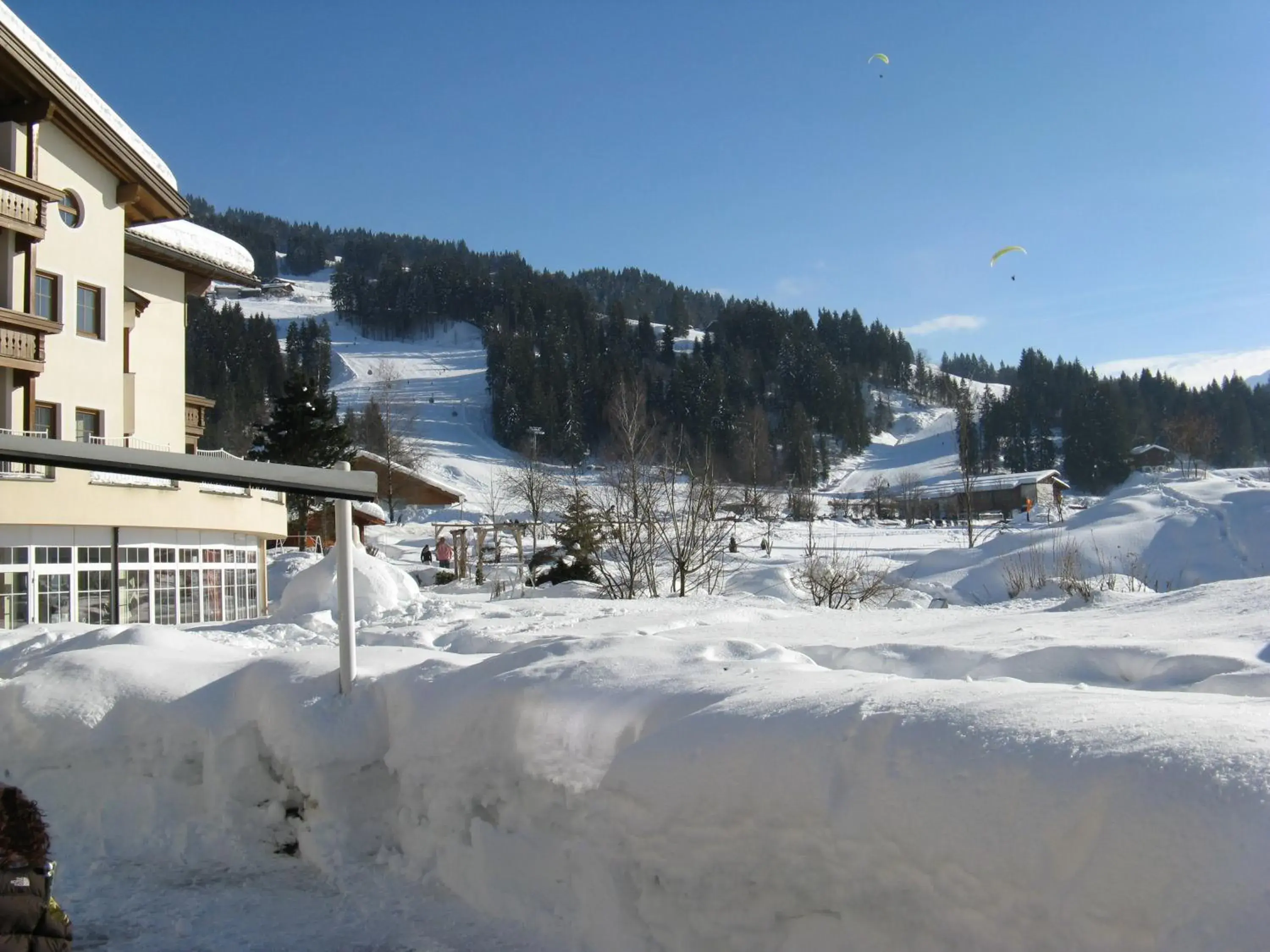 Skiing, Winter in Landhotel Schermer