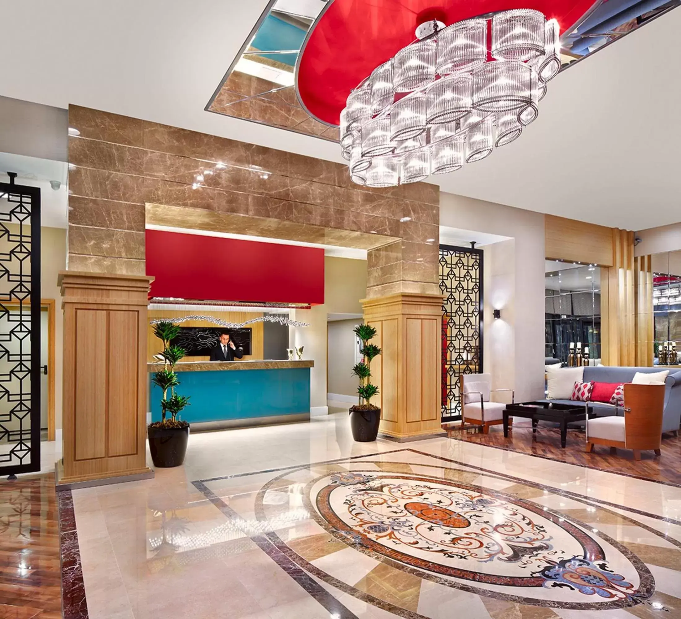 Lobby or reception, Lobby/Reception in Ramada Plaza by Wyndham Eskisehir