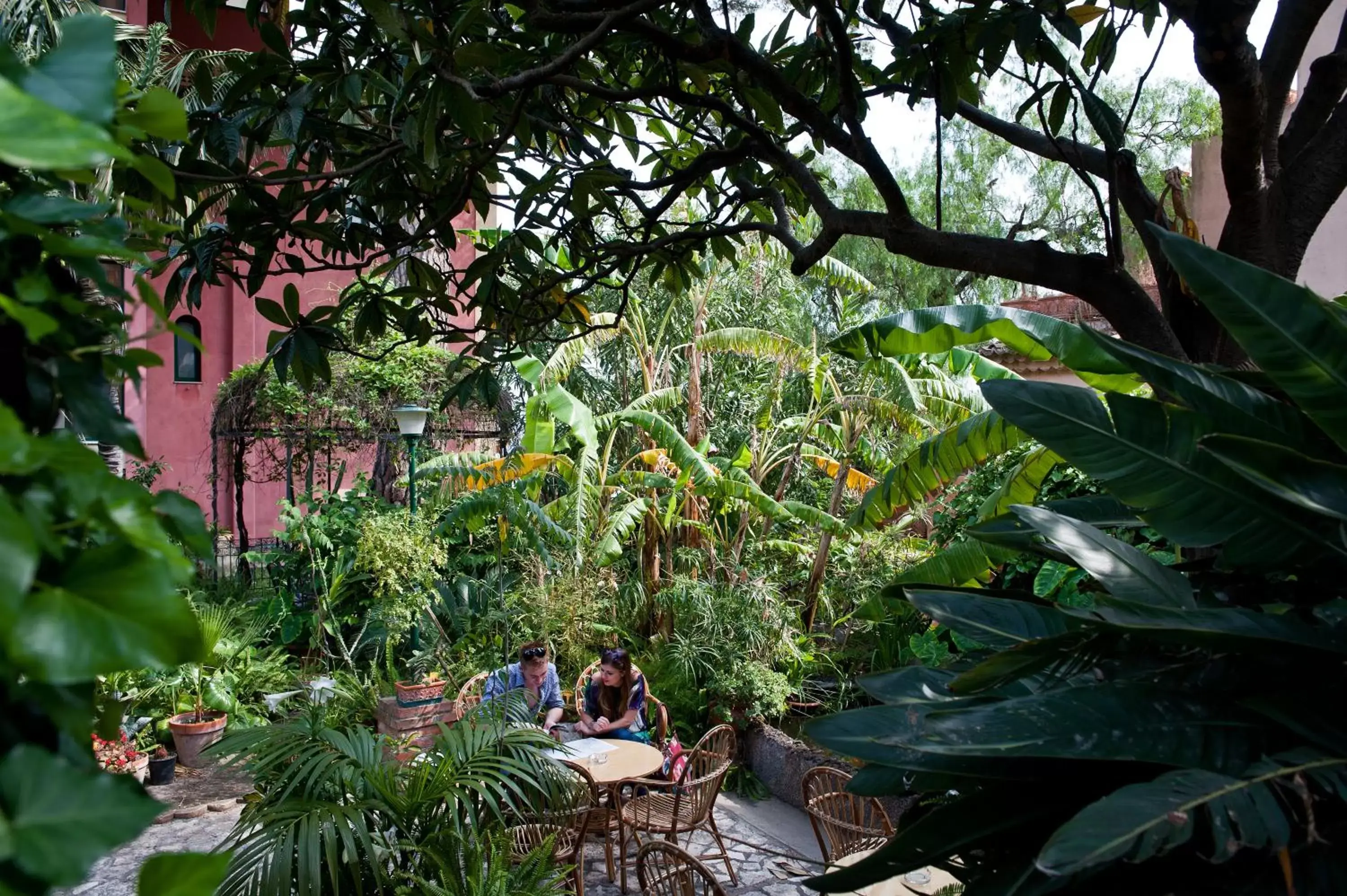 Garden in Hotel Villa Schuler