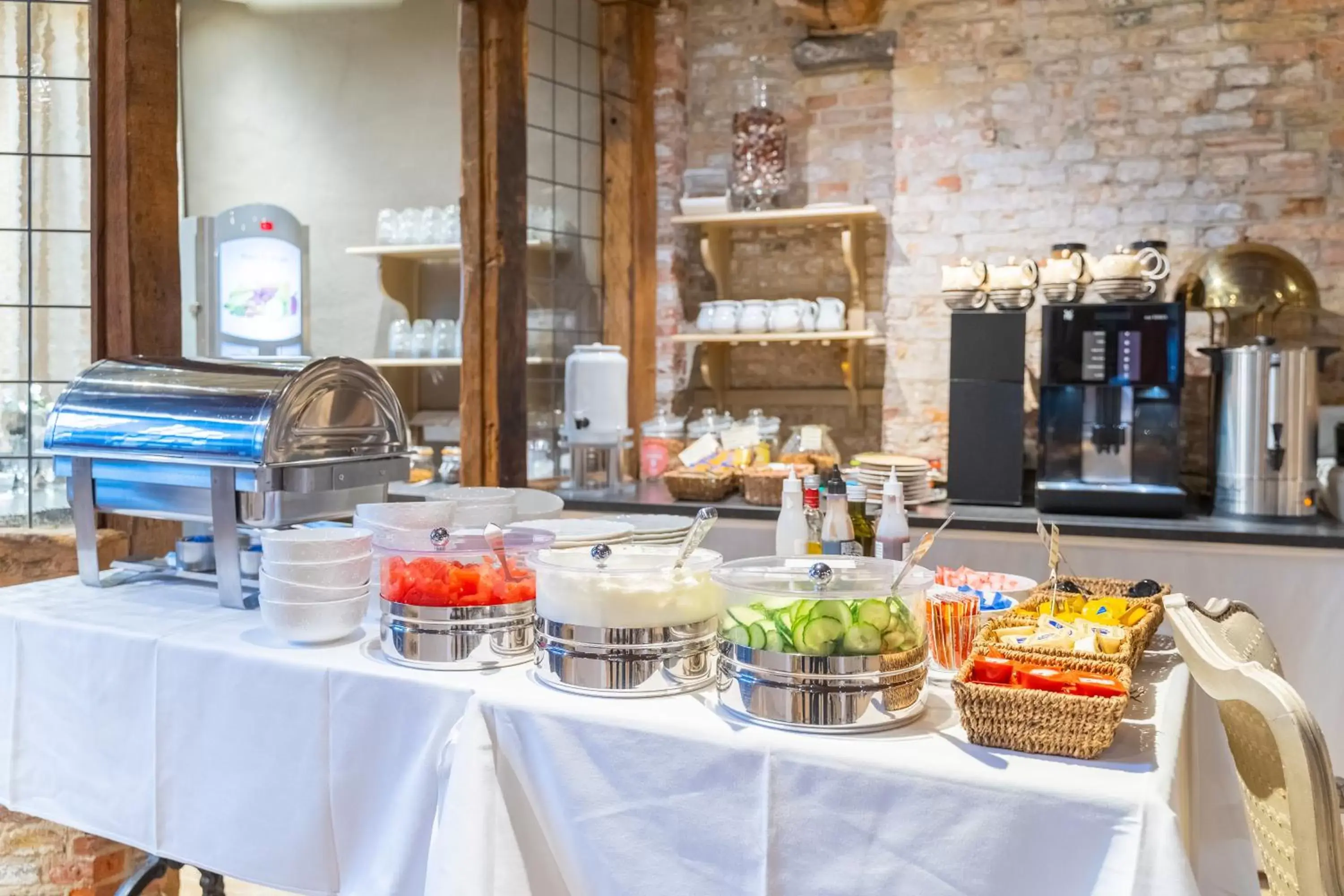 Buffet breakfast in Hotel Ter Brughe by CW Hotel Collection