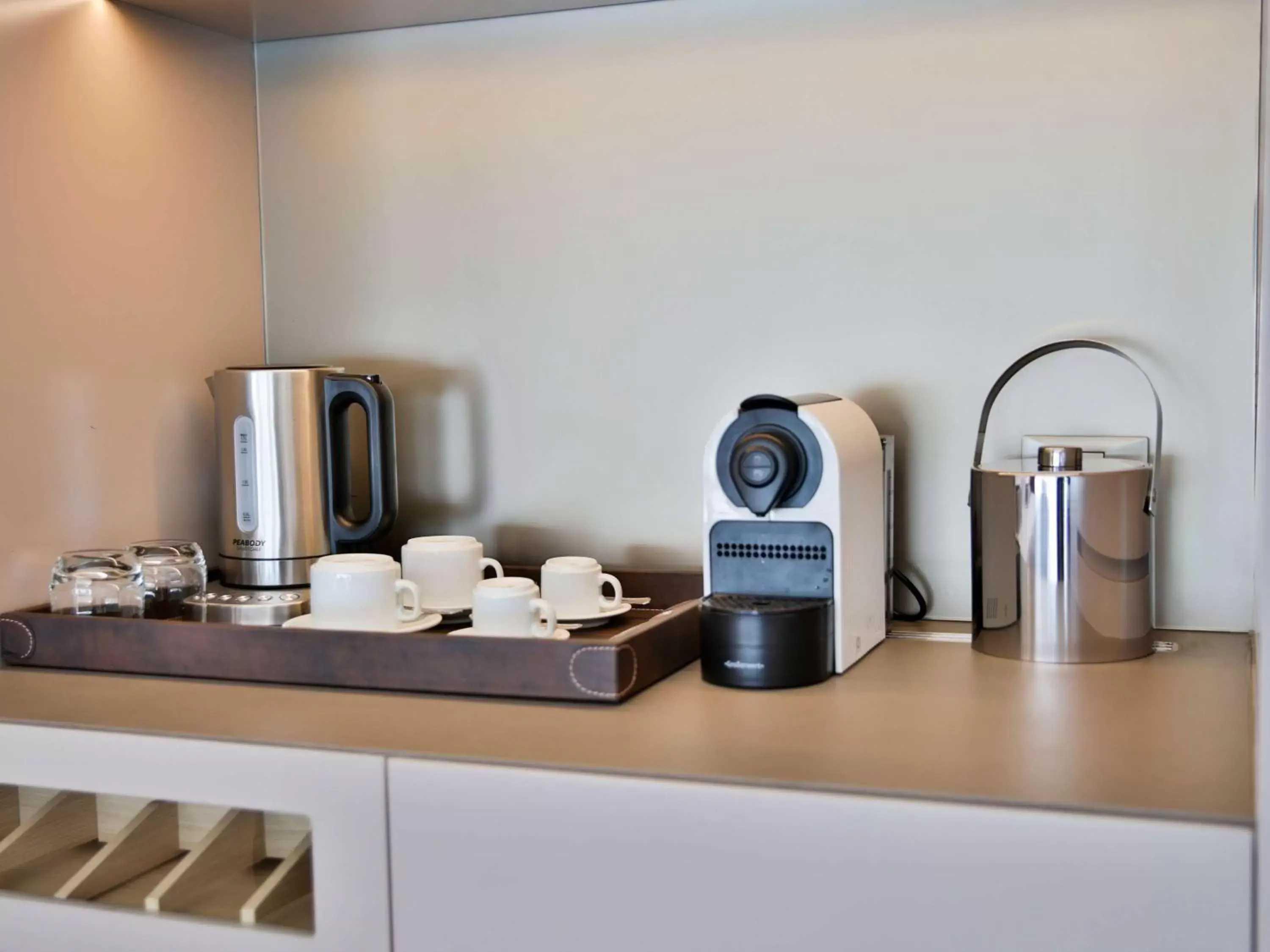 Photo of the whole room, Coffee/Tea Facilities in Palladio Hotel Buenos Aires - MGallery