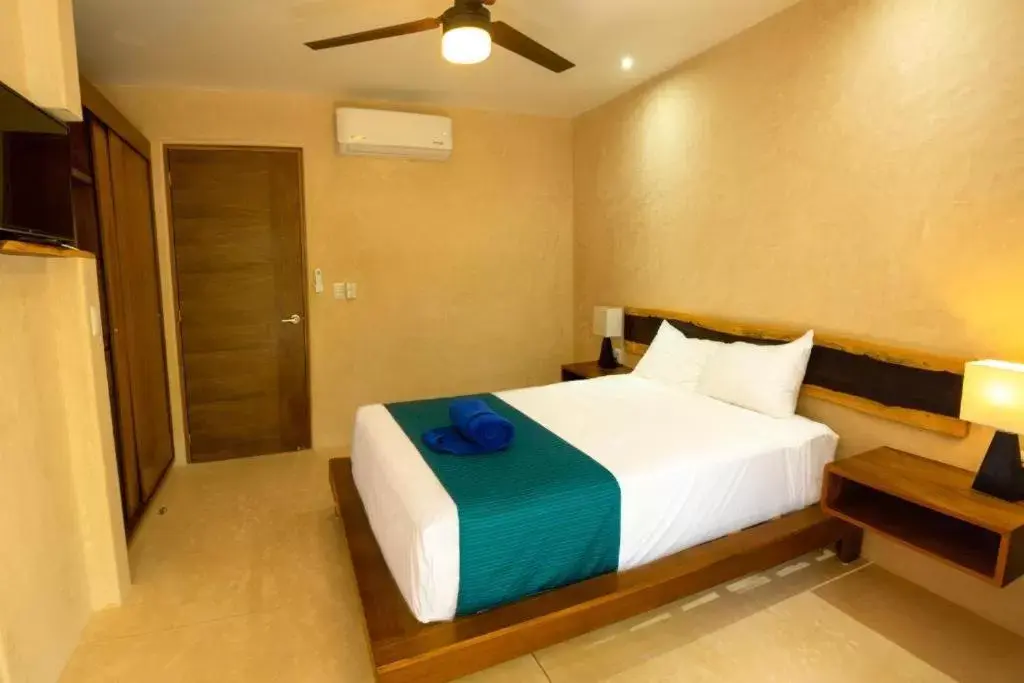 Bed in Azul Tulum by GuruHotel