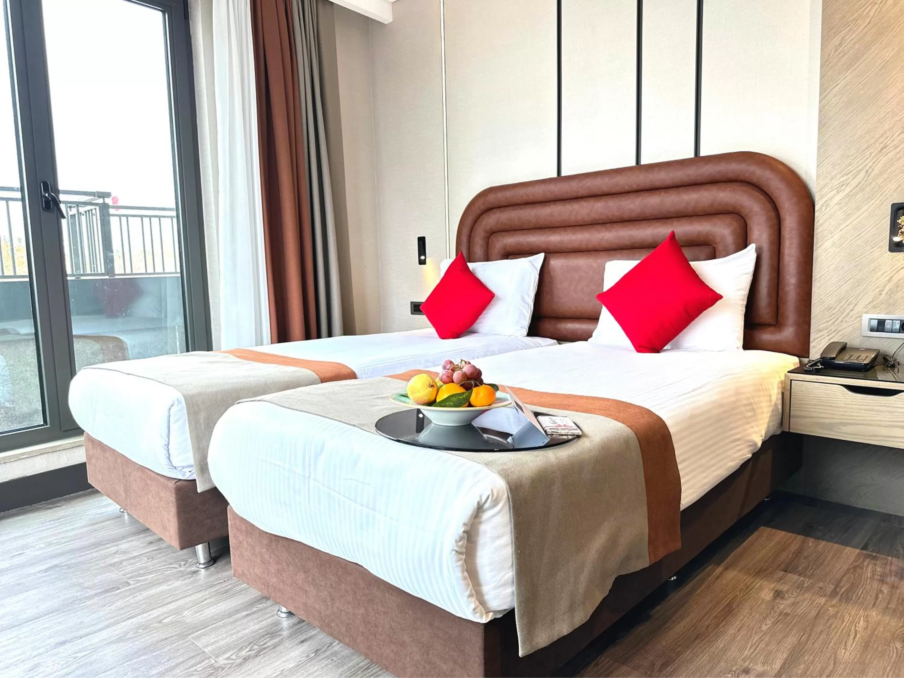 Bed in Edition Old City Hotel