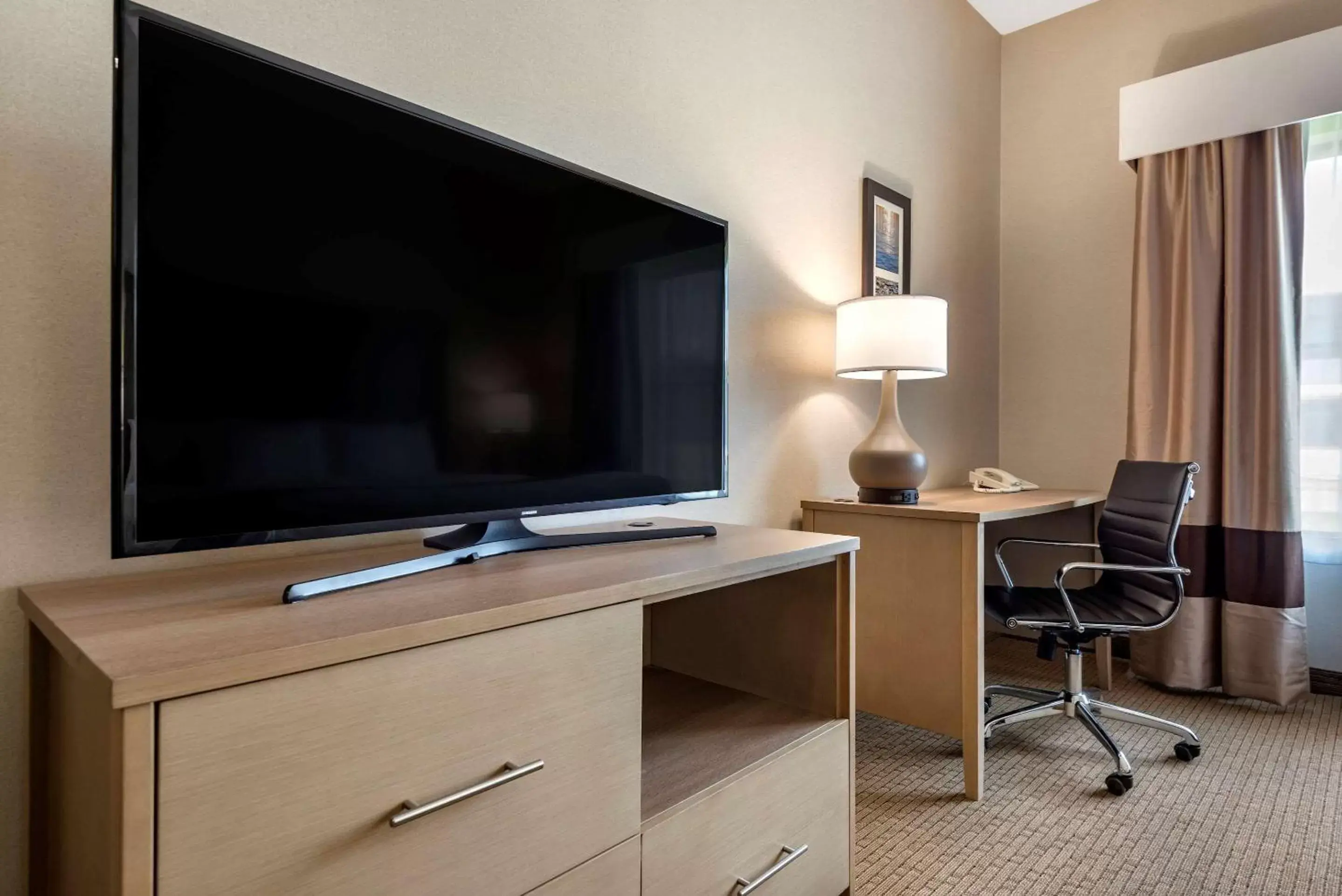 Photo of the whole room, TV/Entertainment Center in Comfort Inn & Suites Farmington - Victor