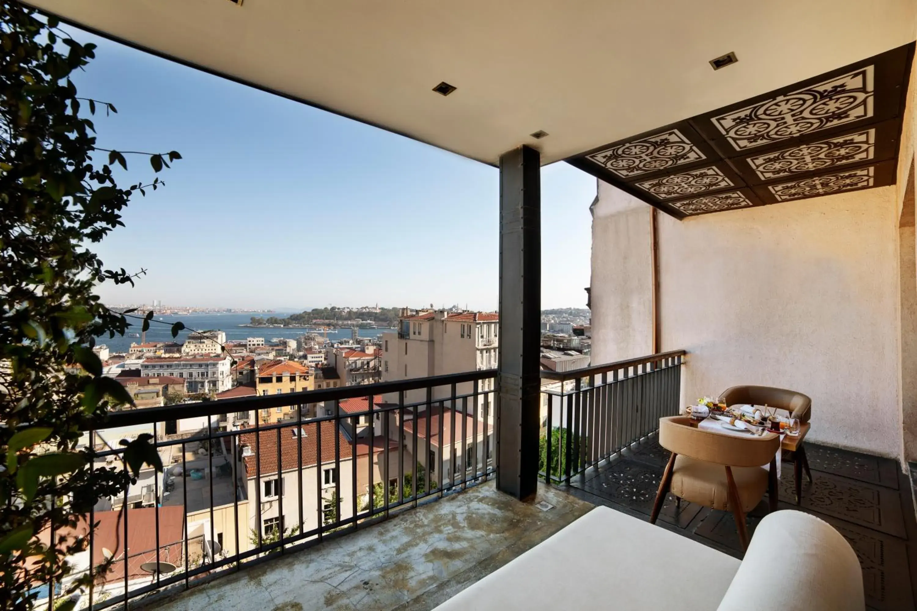 Balcony/Terrace in Georges Hotel Galata