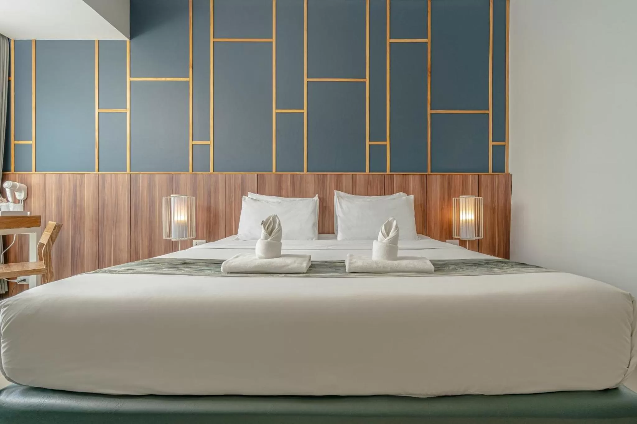 Bed in Hug Nimman Hotel