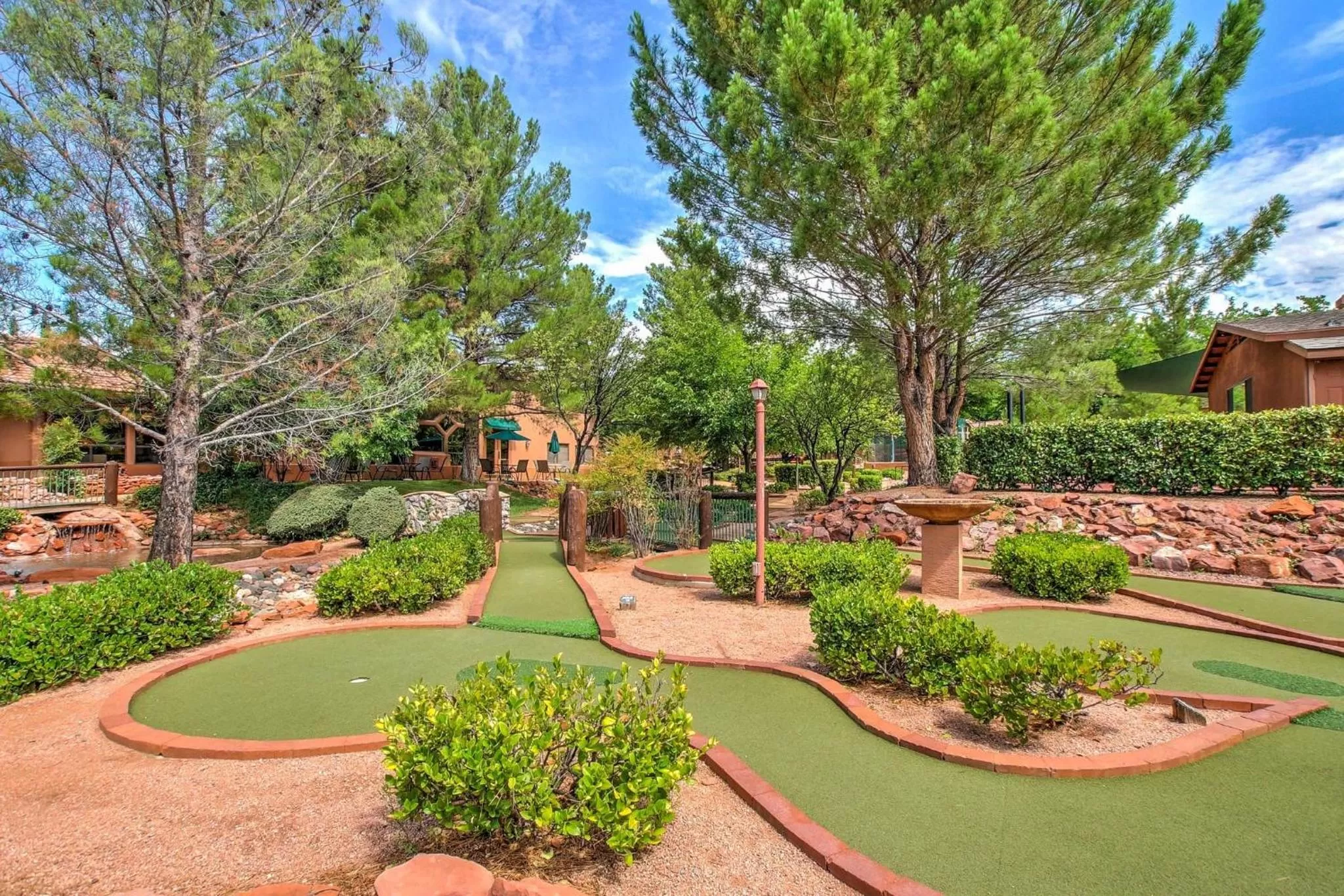 Garden in Sedona Pines Resort