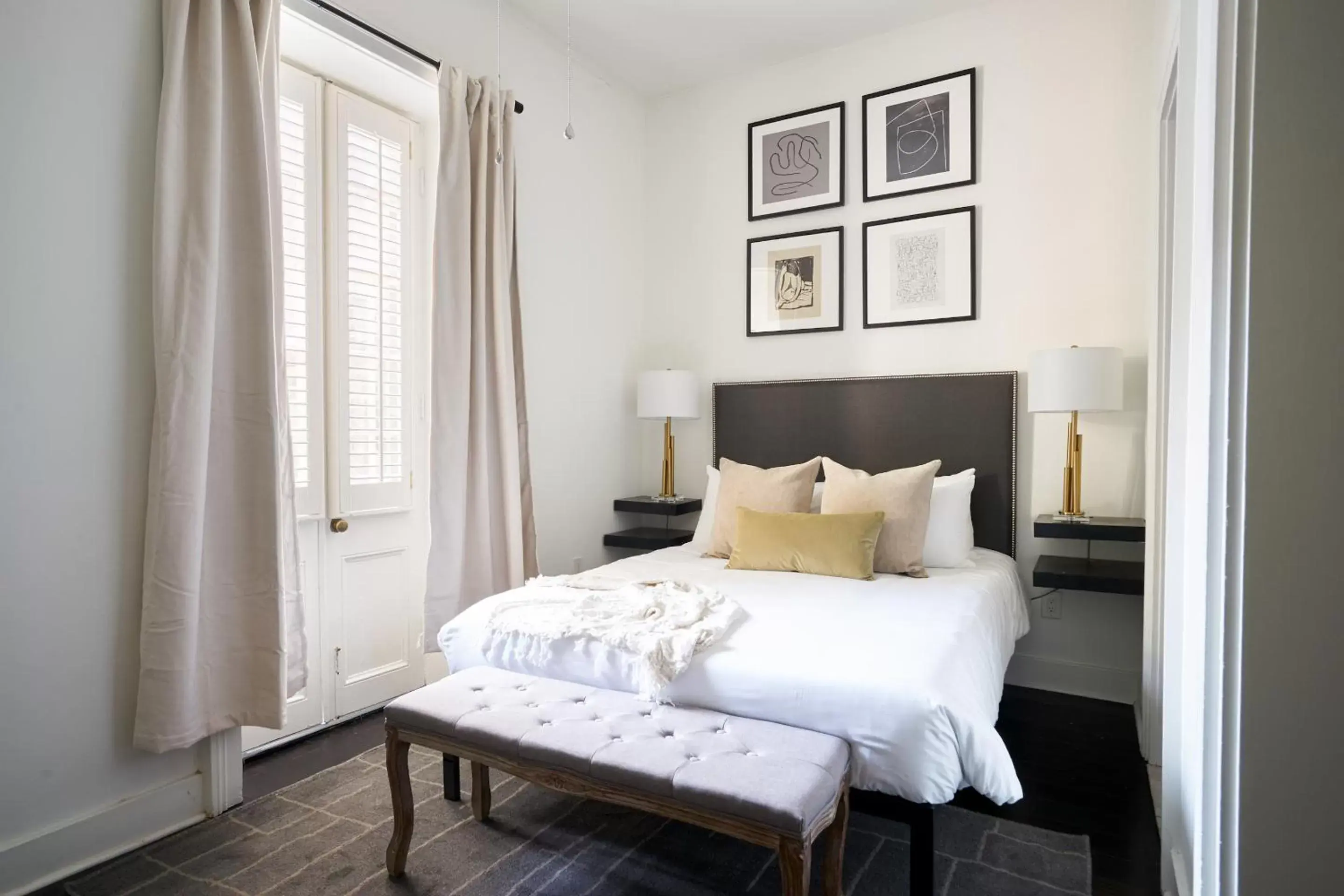 Living room, Bed in Sonder St Helene