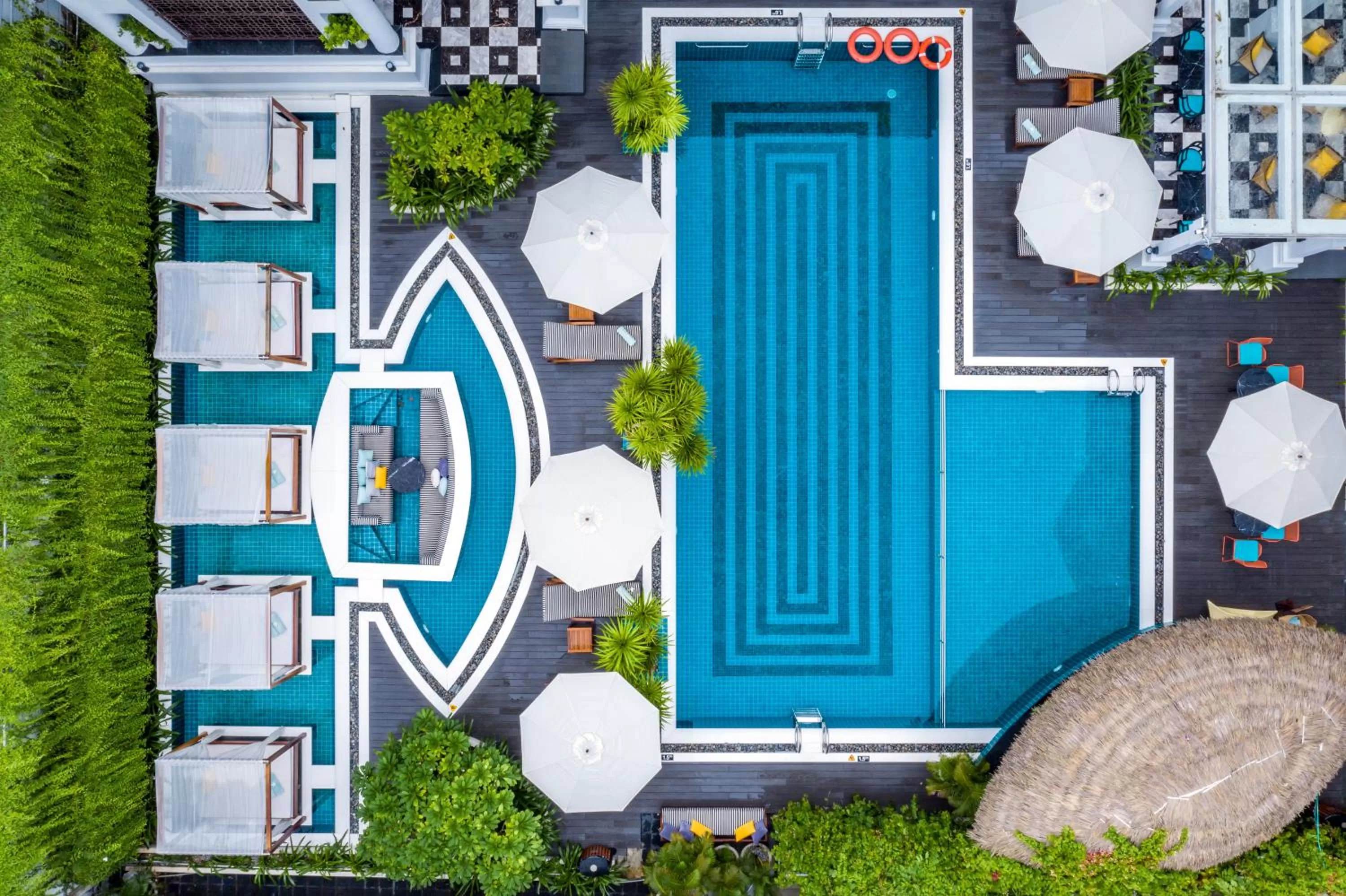 Bird's eye view in Anio Boutique Hotel Hoian