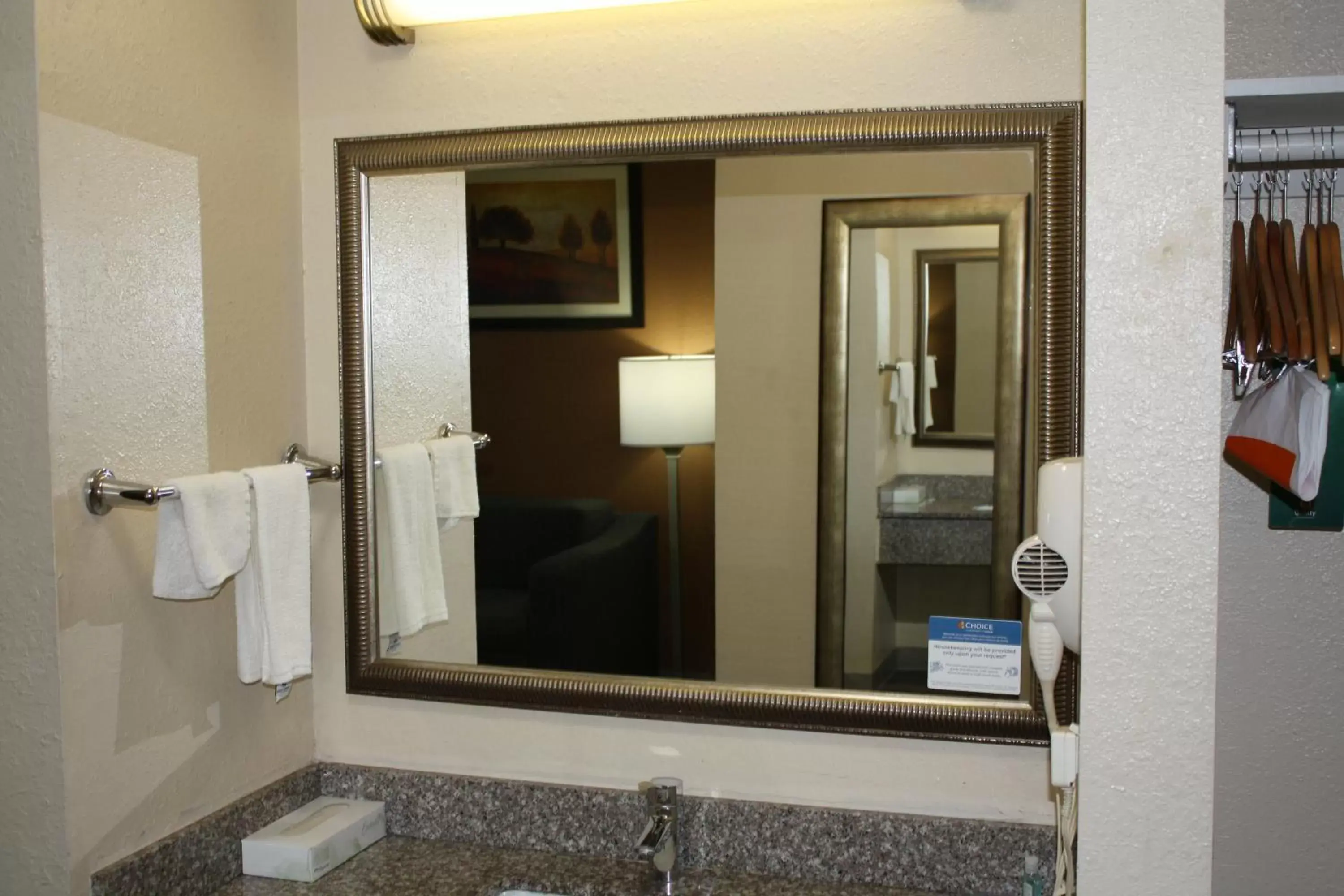 Bedroom, Bathroom in Quality Inn & Suites Wichita Falls I-44