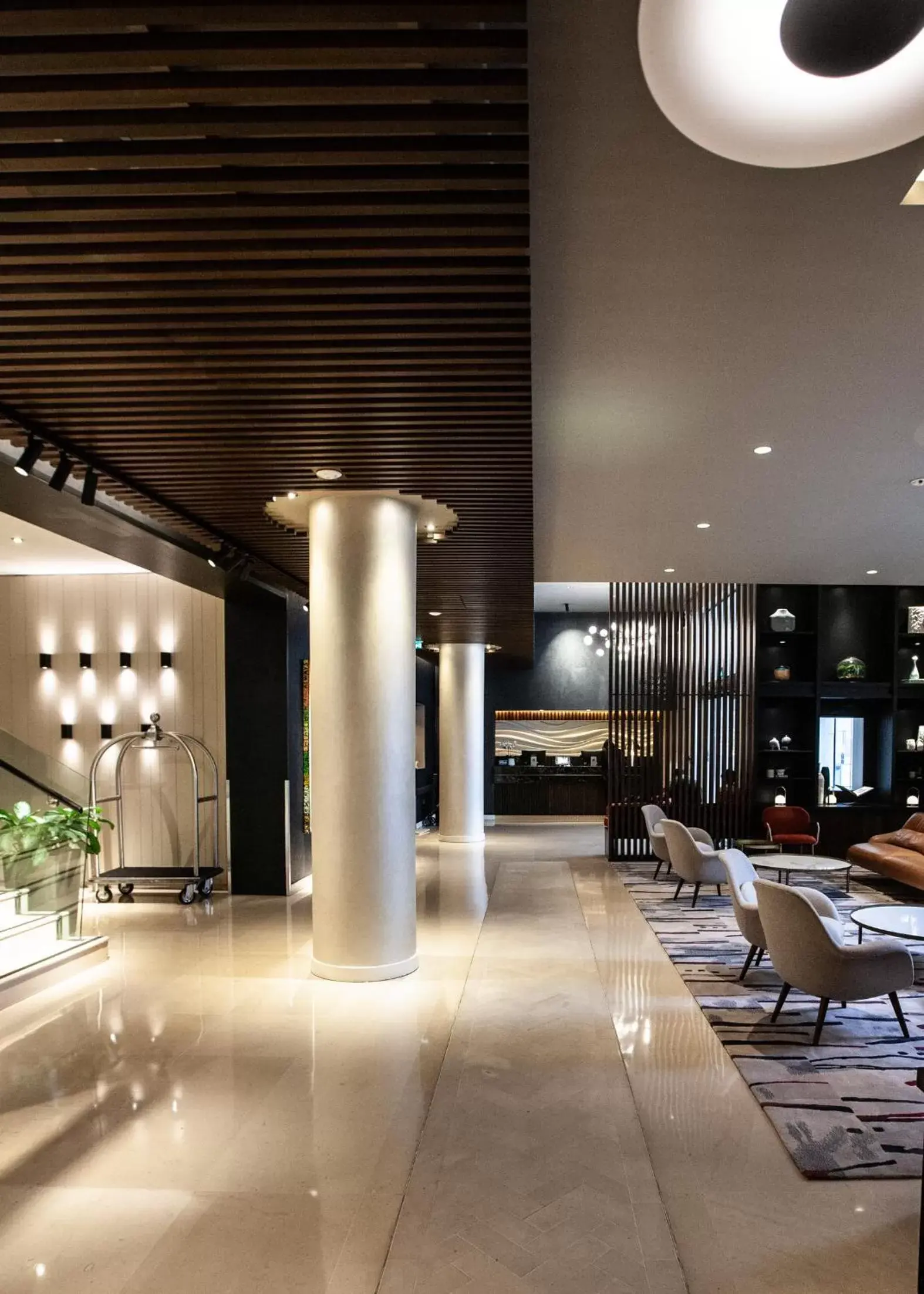 Lobby or reception in The Morrison Dublin, Curio Collection by Hilton