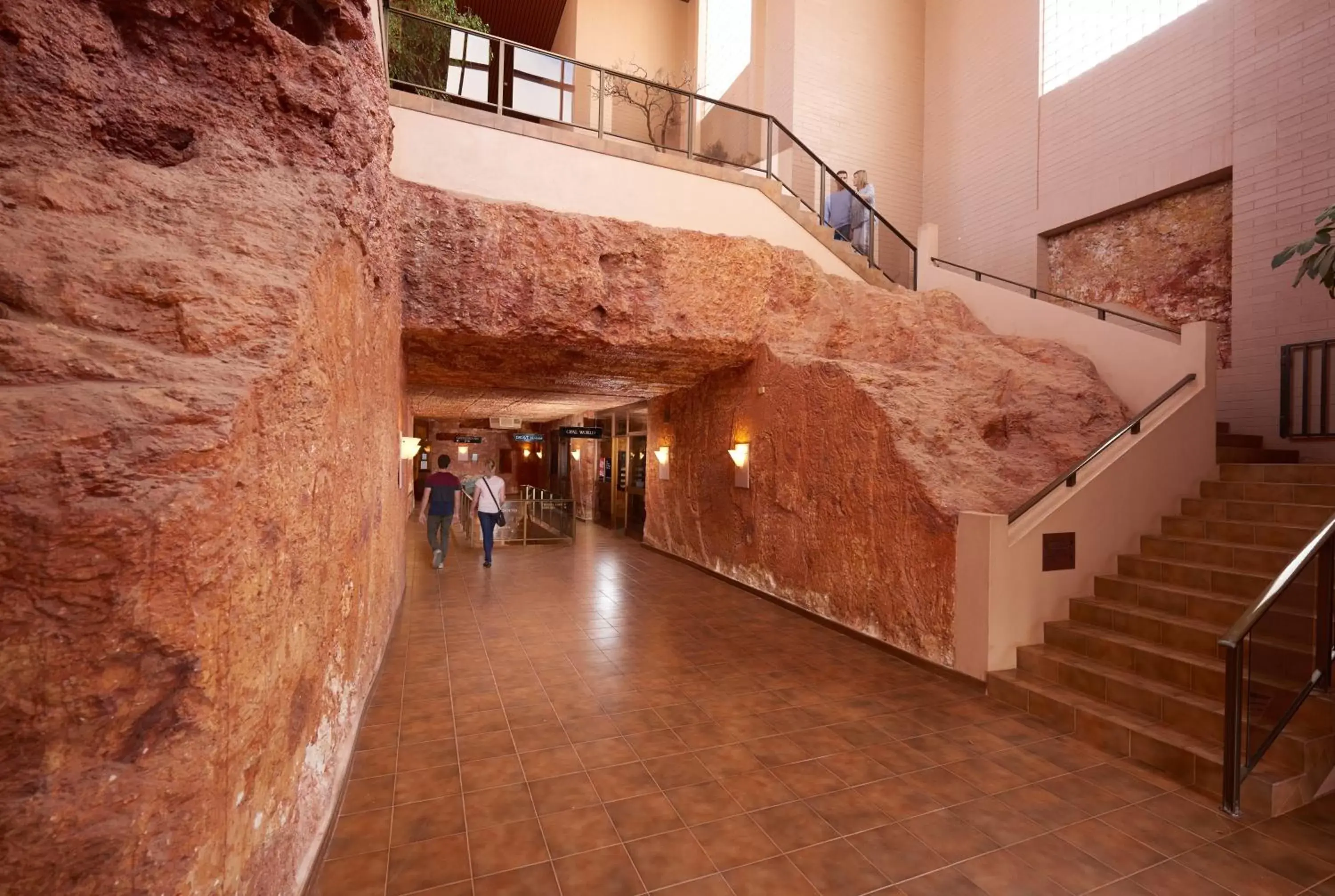 Lounge or bar in Desert Cave Hotel