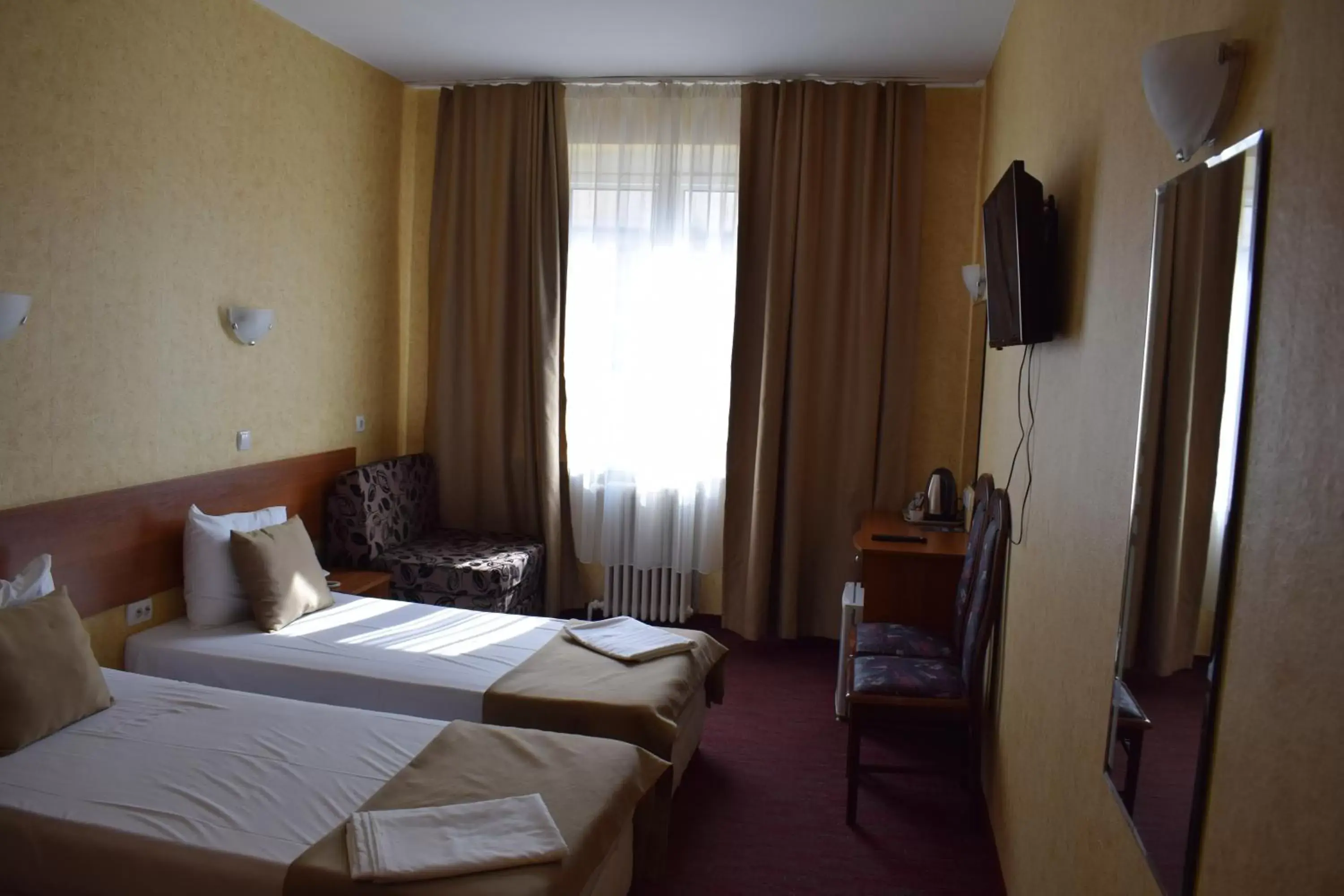 Bed in Slavyanska Beseda Hotel