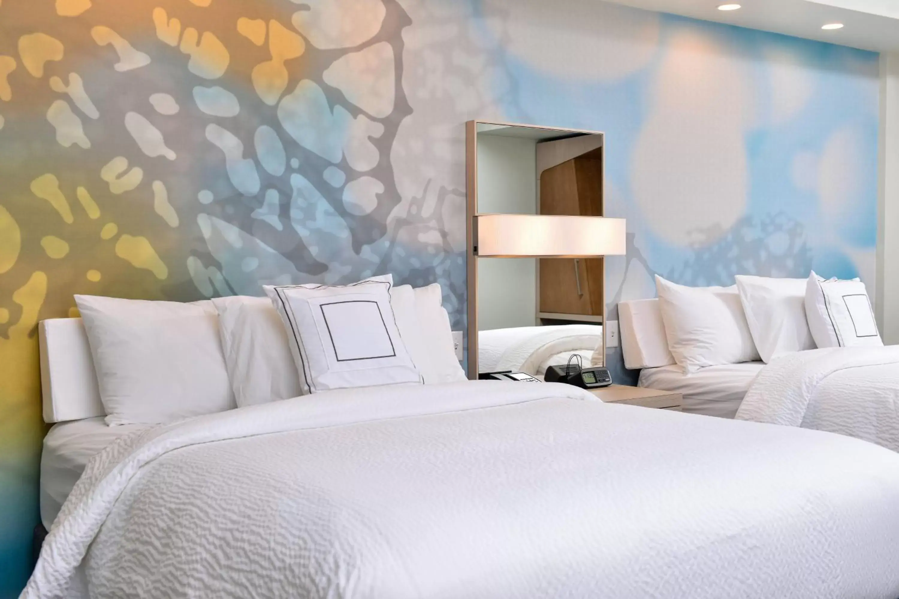 Queen Room with Two Queen Beds and Adapted Tub - Mobility and Hearing Accessible in Courtyard Kansas City Olathe Queen Room with Two Queen Beds and Adapted Tub - Mobility and Hearing Accessible in Courtyard Kansas City Olathe