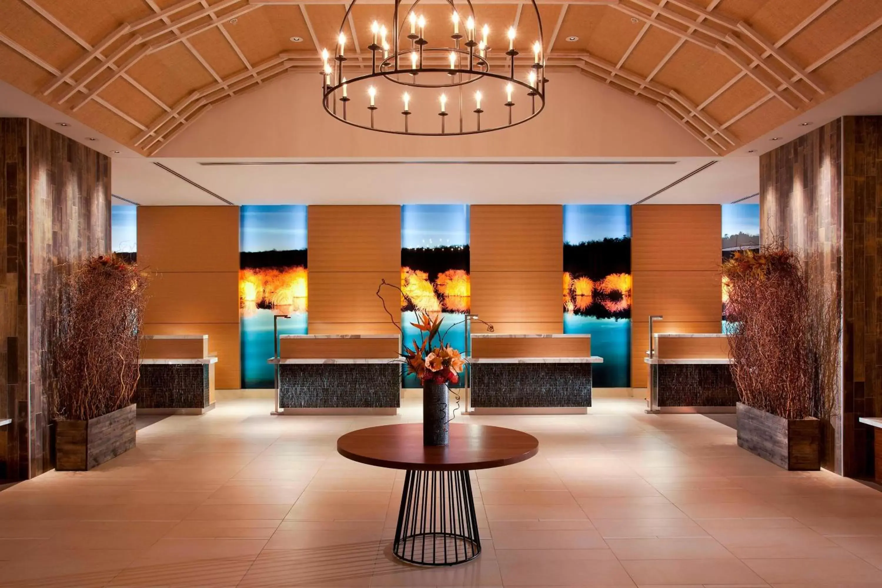 Lobby or reception in JW Marriott Indianapolis