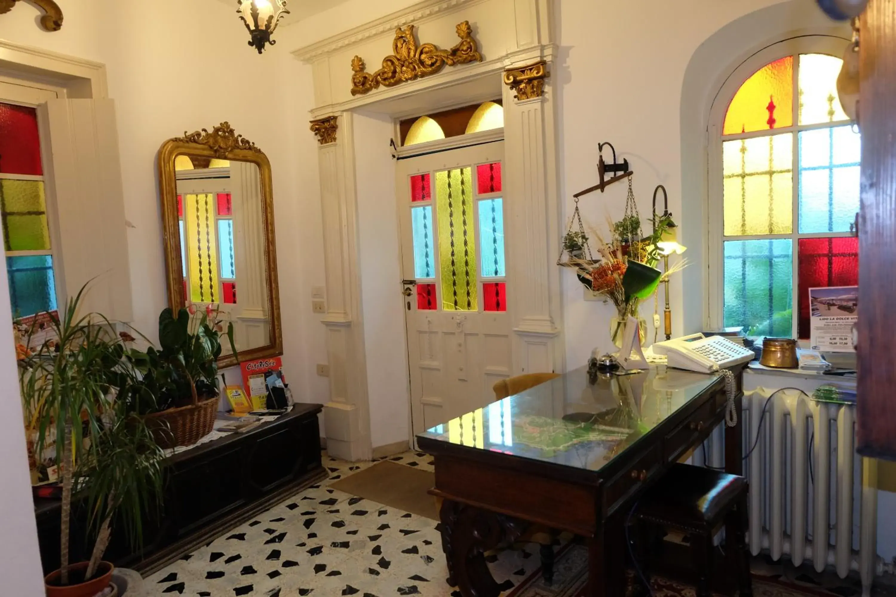 Lobby or reception in Hotel Villa Nettuno