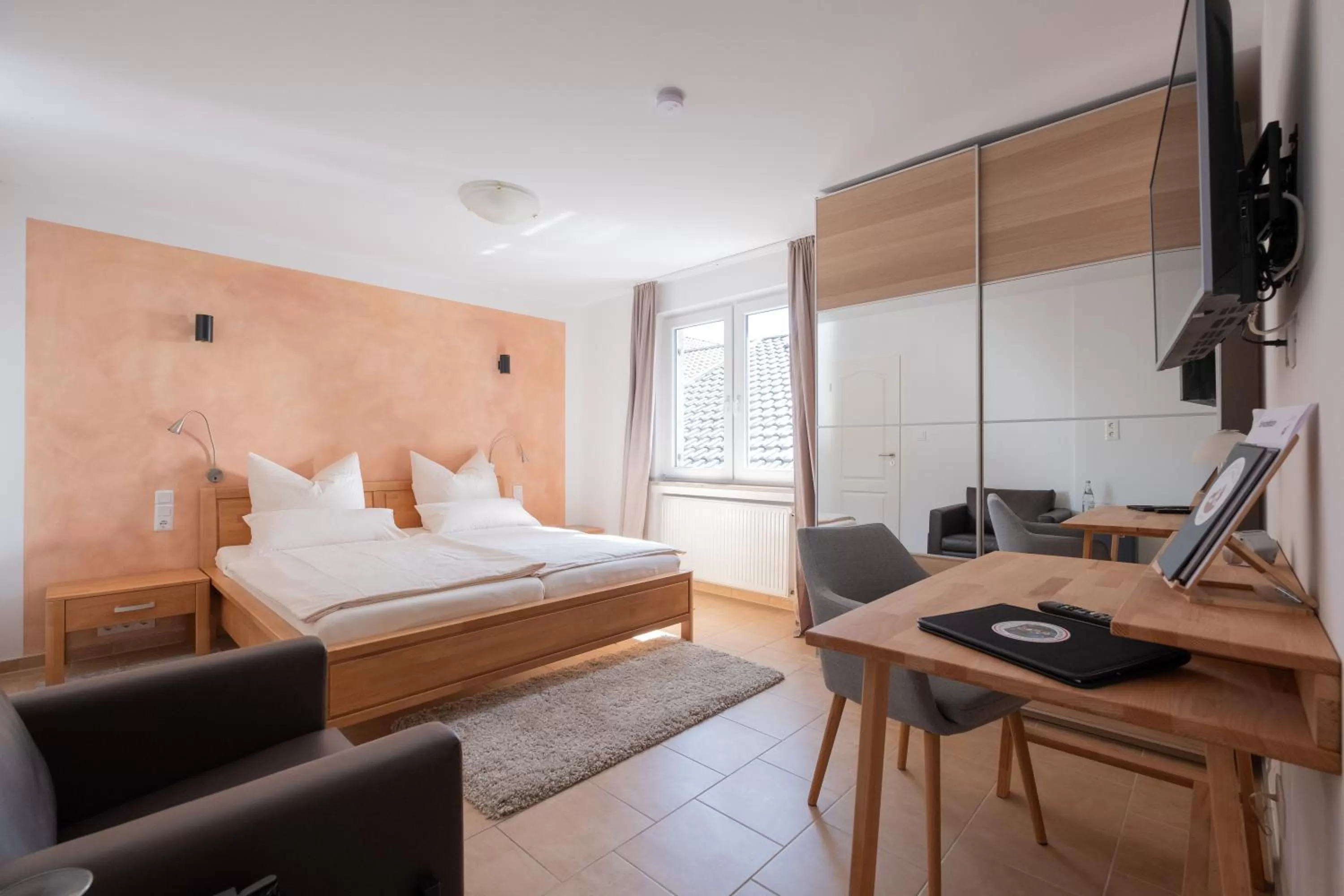 Photo of the whole room, Bed in Märchenwald Altenberg B&B Hotel