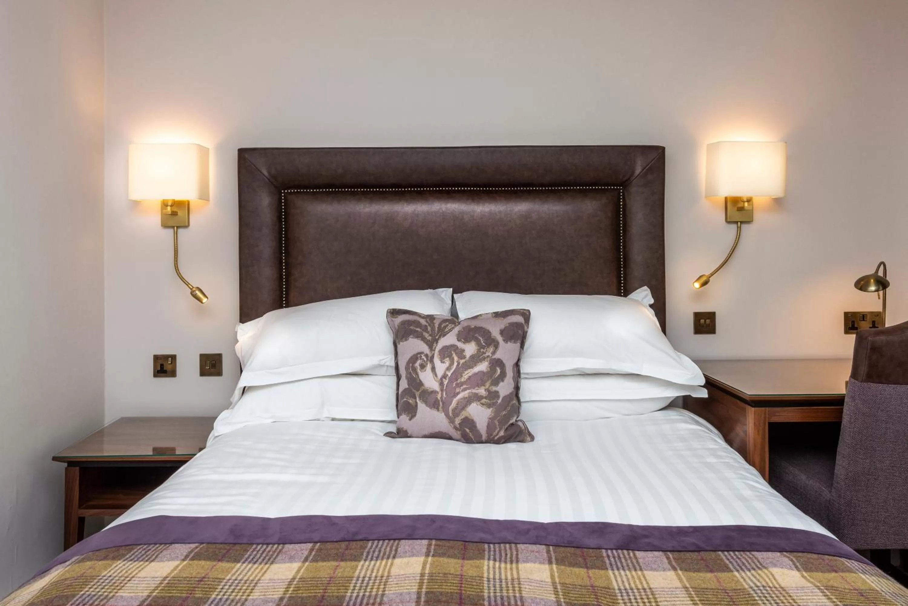 Bedroom, Bed in Macdonald Inchyra Hotel & Spa