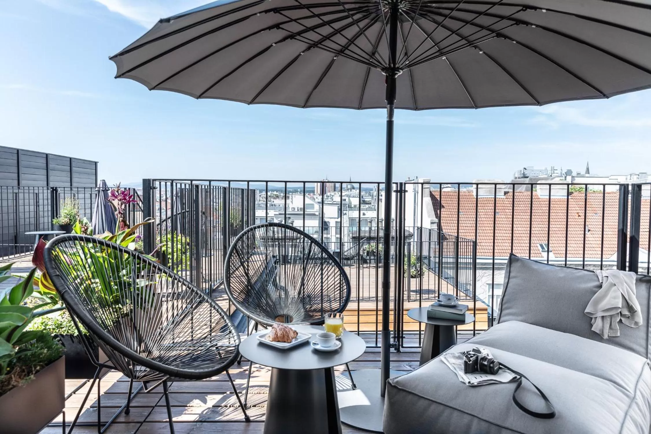 Balcony/Terrace in Hotel Josefine