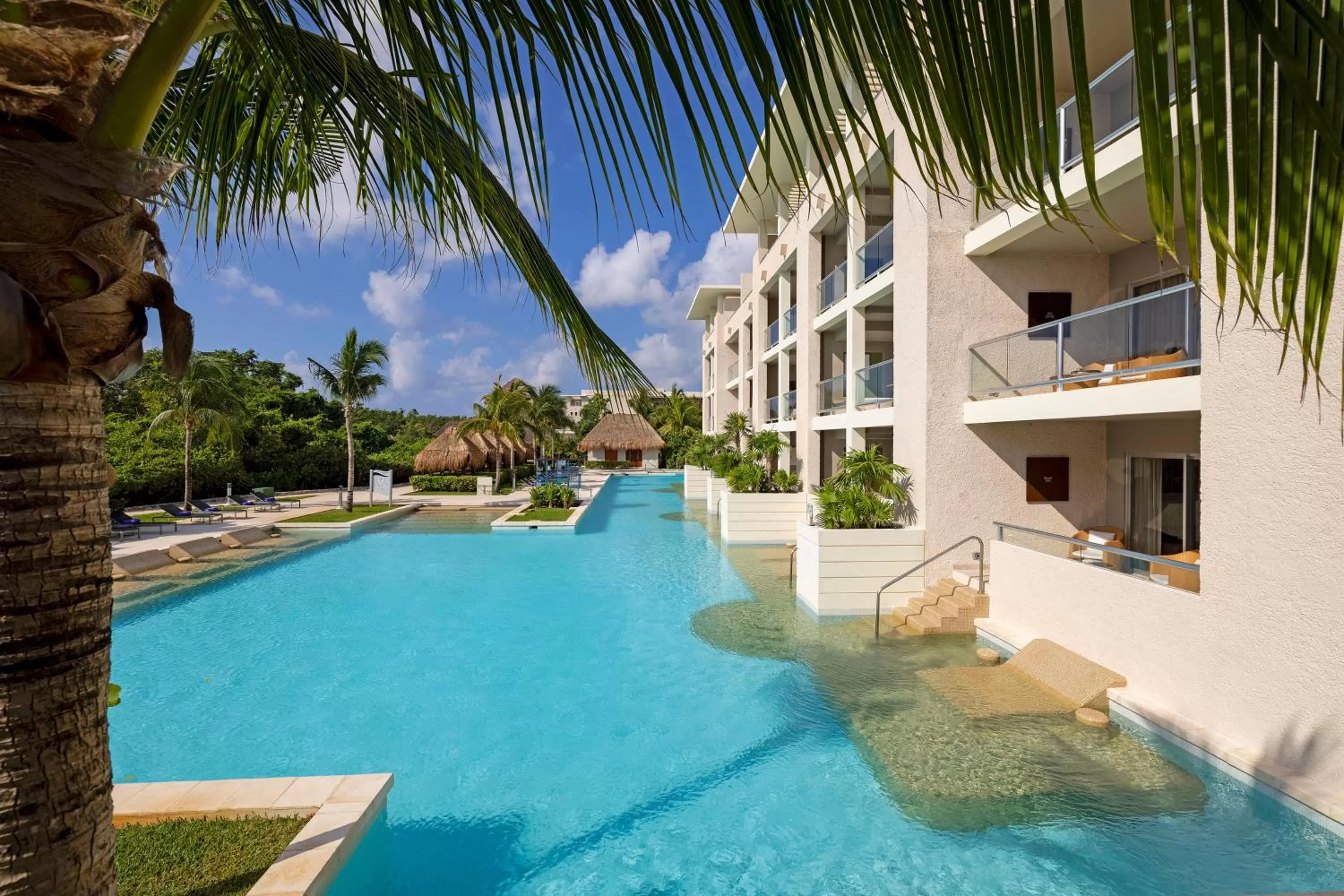Pool view in Paradisus La Perla - Adults Only - Riviera Maya - All Inclusive