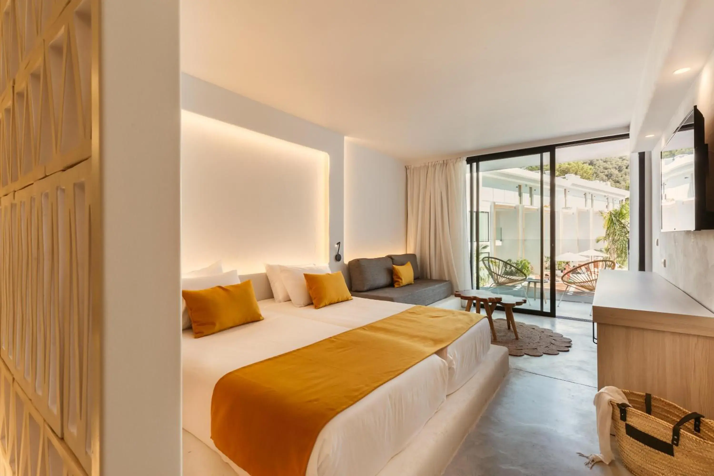 Bedroom, Bed in Nativo Hotel Ibiza