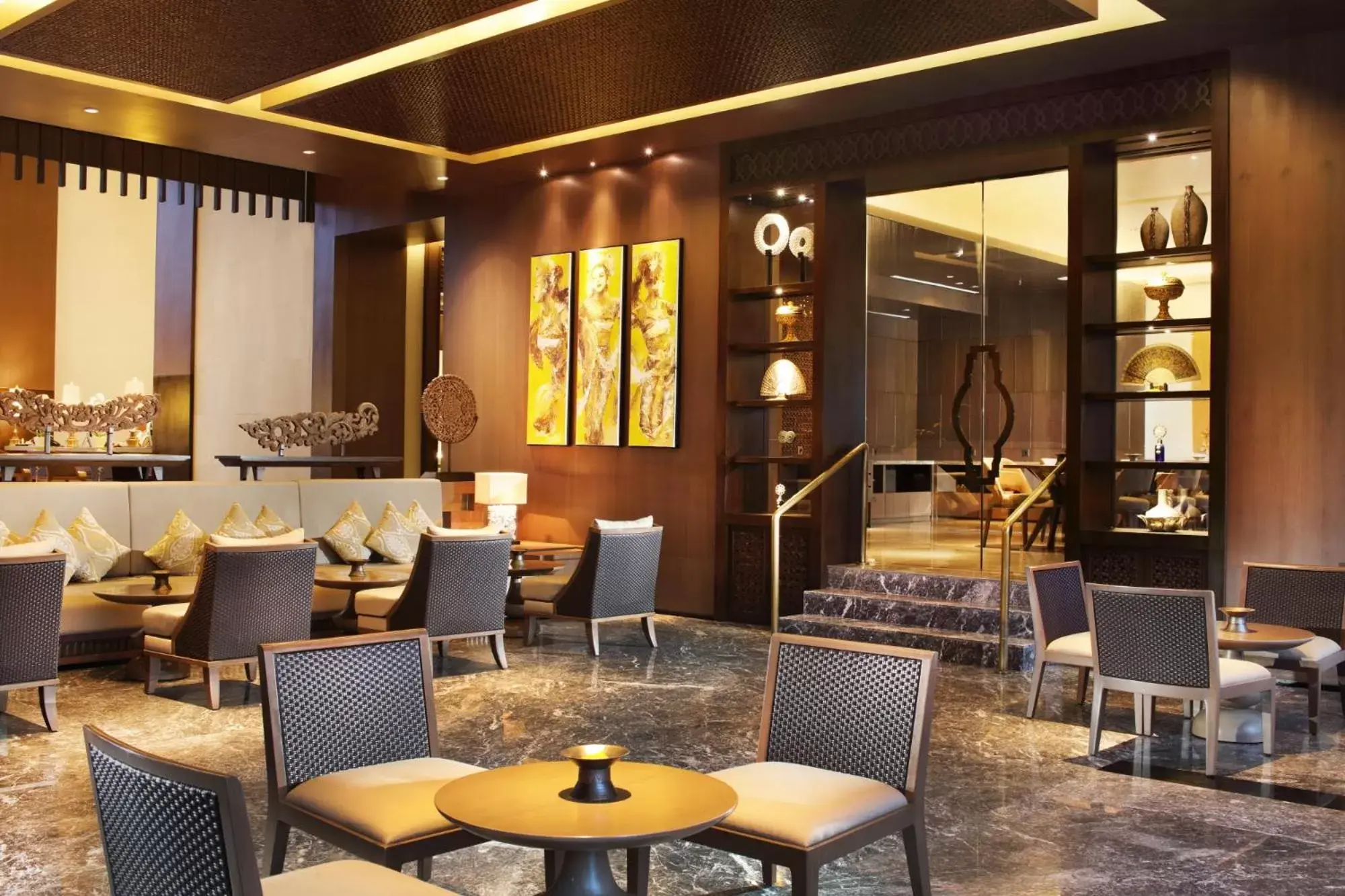 Lounge or bar in The Anvaya Beach Resort Bali Lounge or bar in The Anvaya Beach Resort Bali