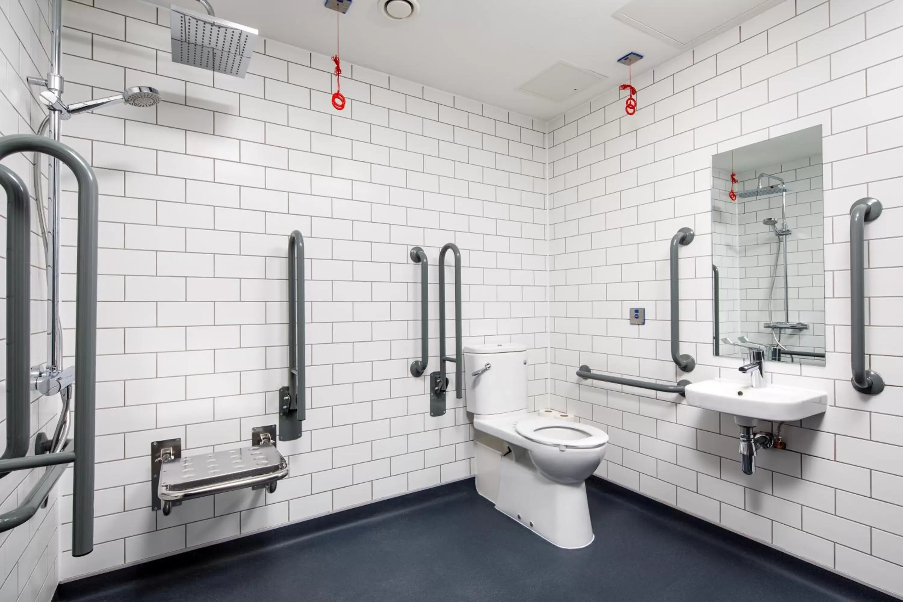 Bathroom in ibis Budget Sheffield Centre St Marys Gate