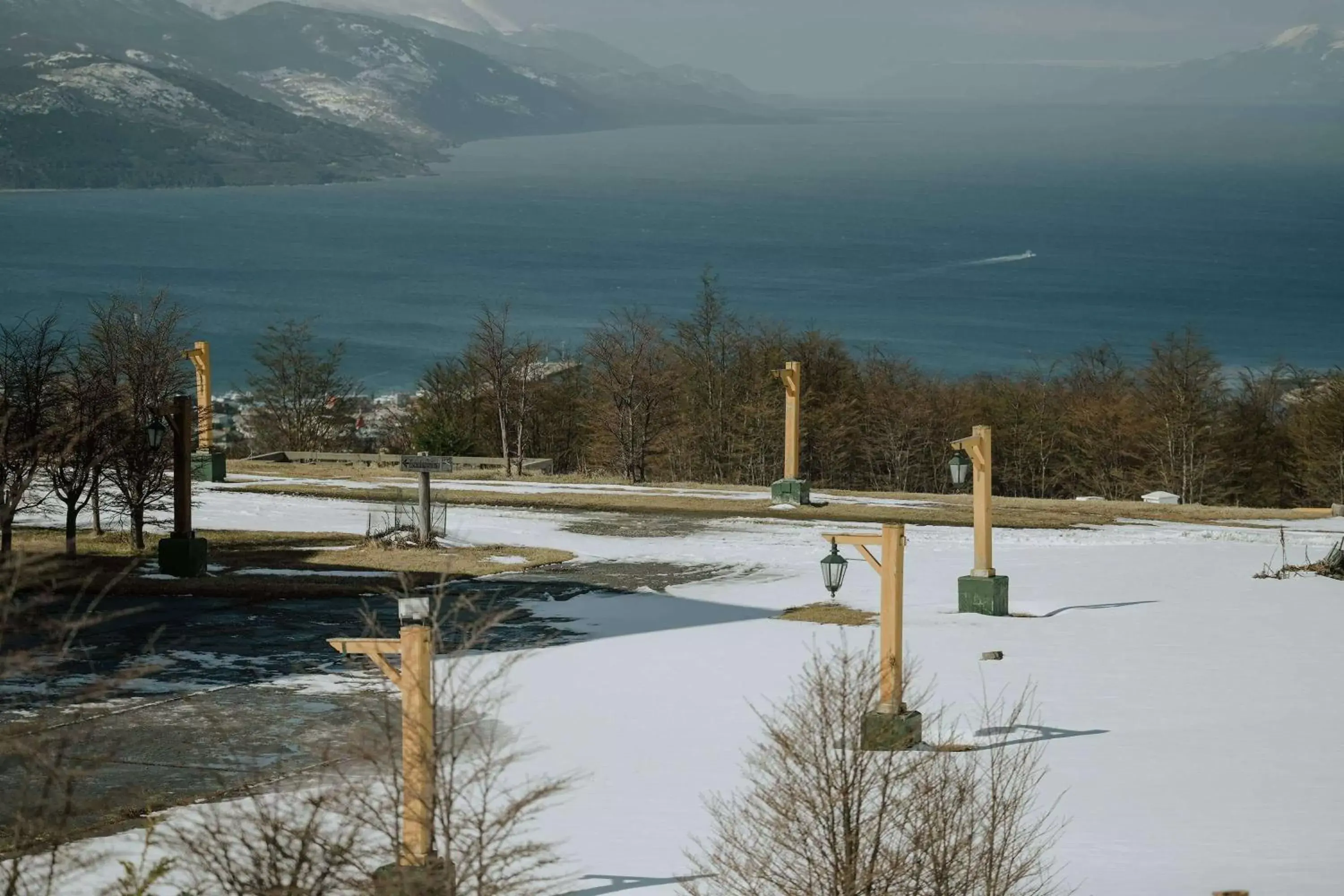 View (from property/room), Winter in Wyndham Garden Ushuaia Hotel del Glaciar